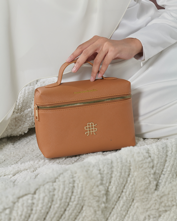 MAKEUP BAG - ORANGE