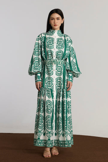 BLANCA DRESS - GREEN