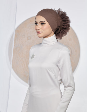 INNER HIJAB - COFFEE
