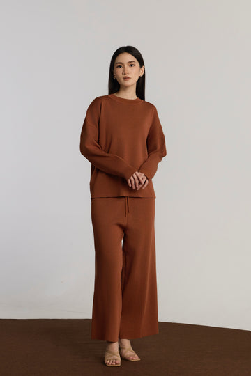 YUKA CASUAL SET - LIGHT BROWN