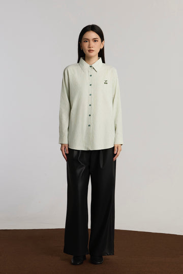 CUMI CASUAL TOP - GREEN
