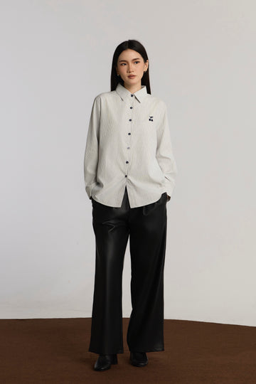 CUMI CASUAL TOP - DARK BLUE