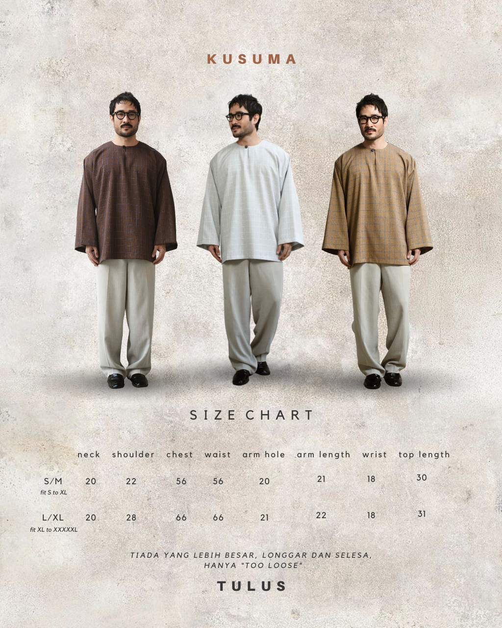 TULUS KUSUMA - ASH GREY