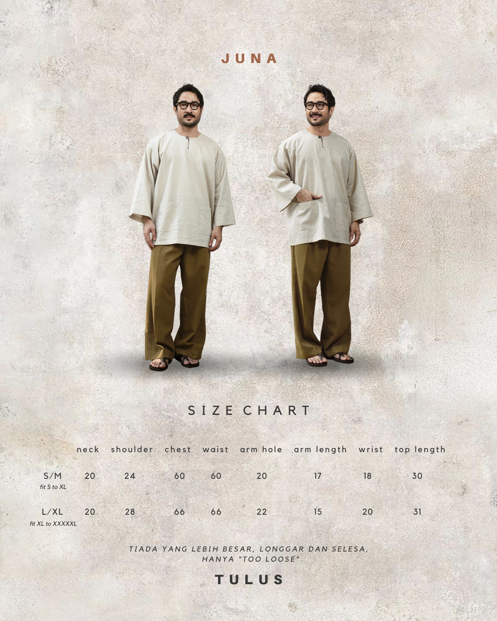 TULUS JUNA - CHALK BEIGE