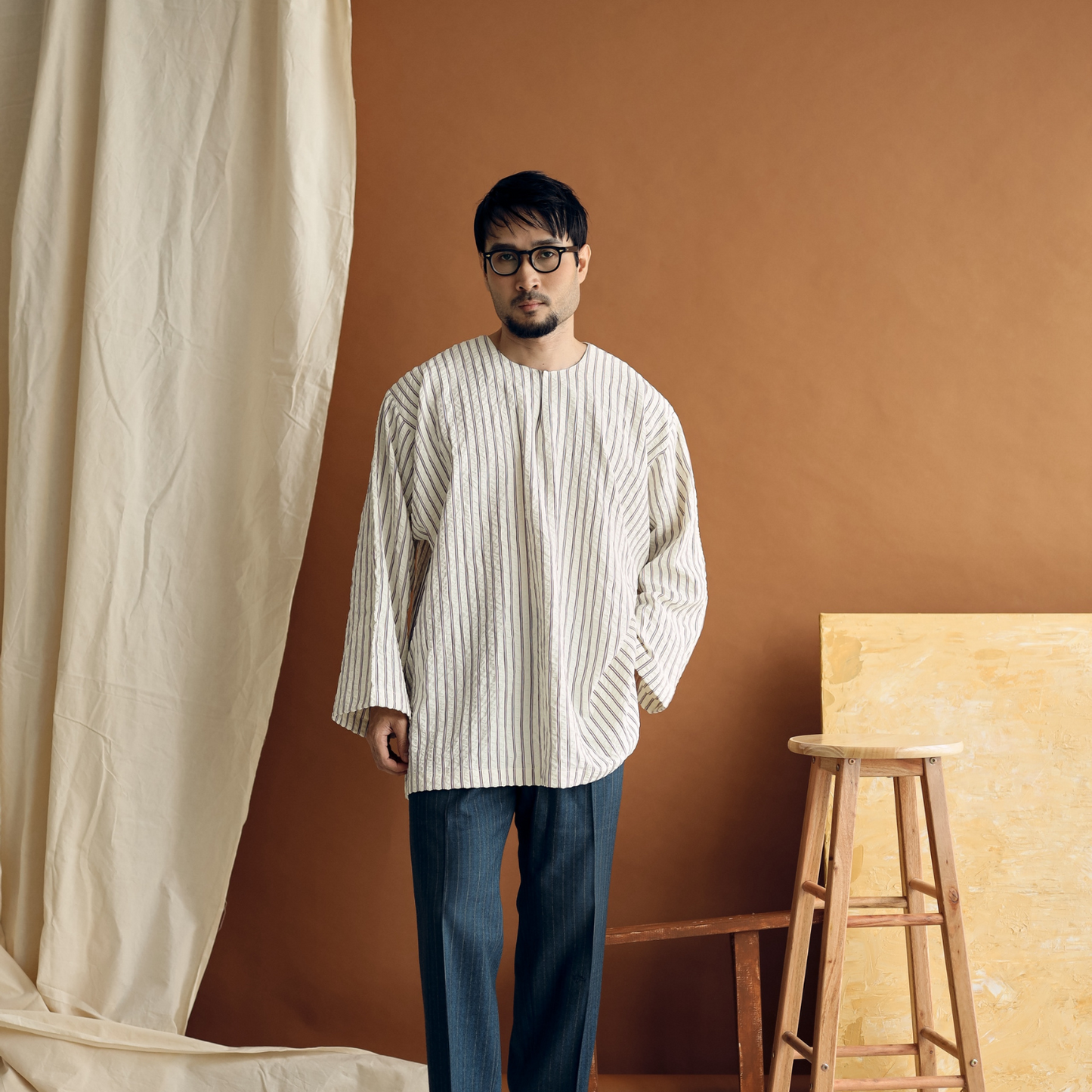 TULUS.HQ | OVERSIZED KURTA | STRIPED KURTA
