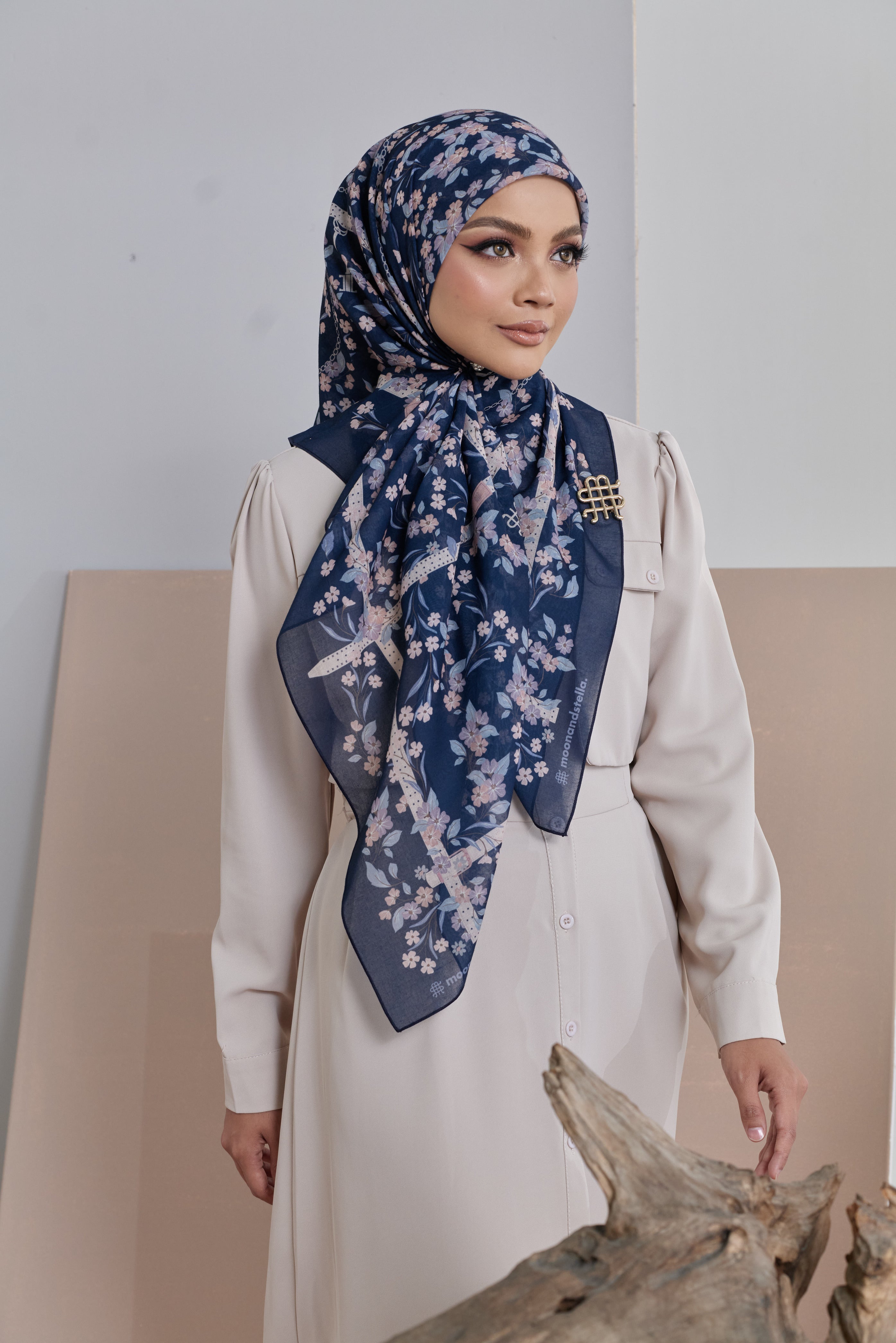 EARTHY PRINTED PREMIUM COTTON VOILE