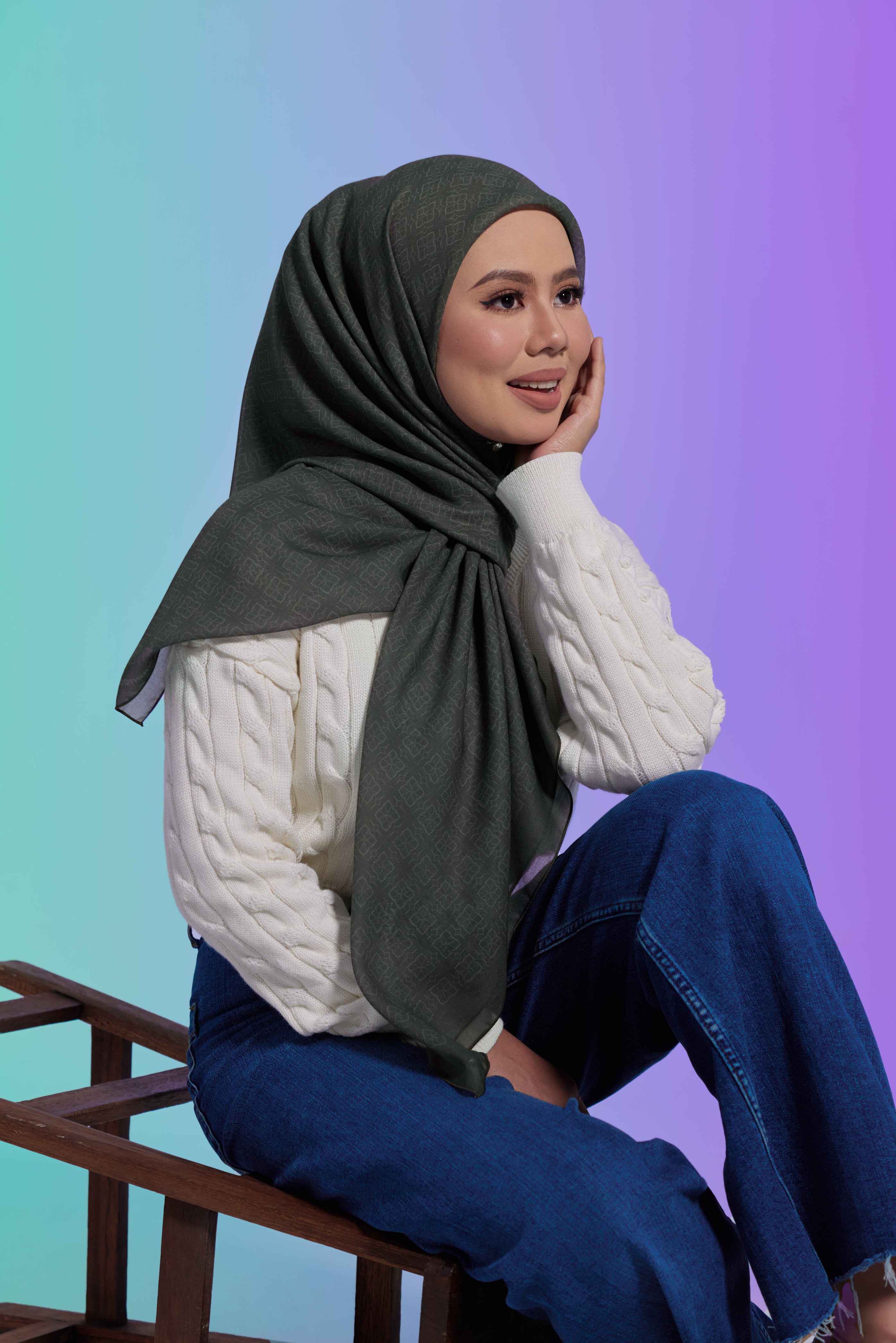 BAE CHIC 2.0 EDITION - BAWAL PRINTED PREMIUM CHIFFON VOILE