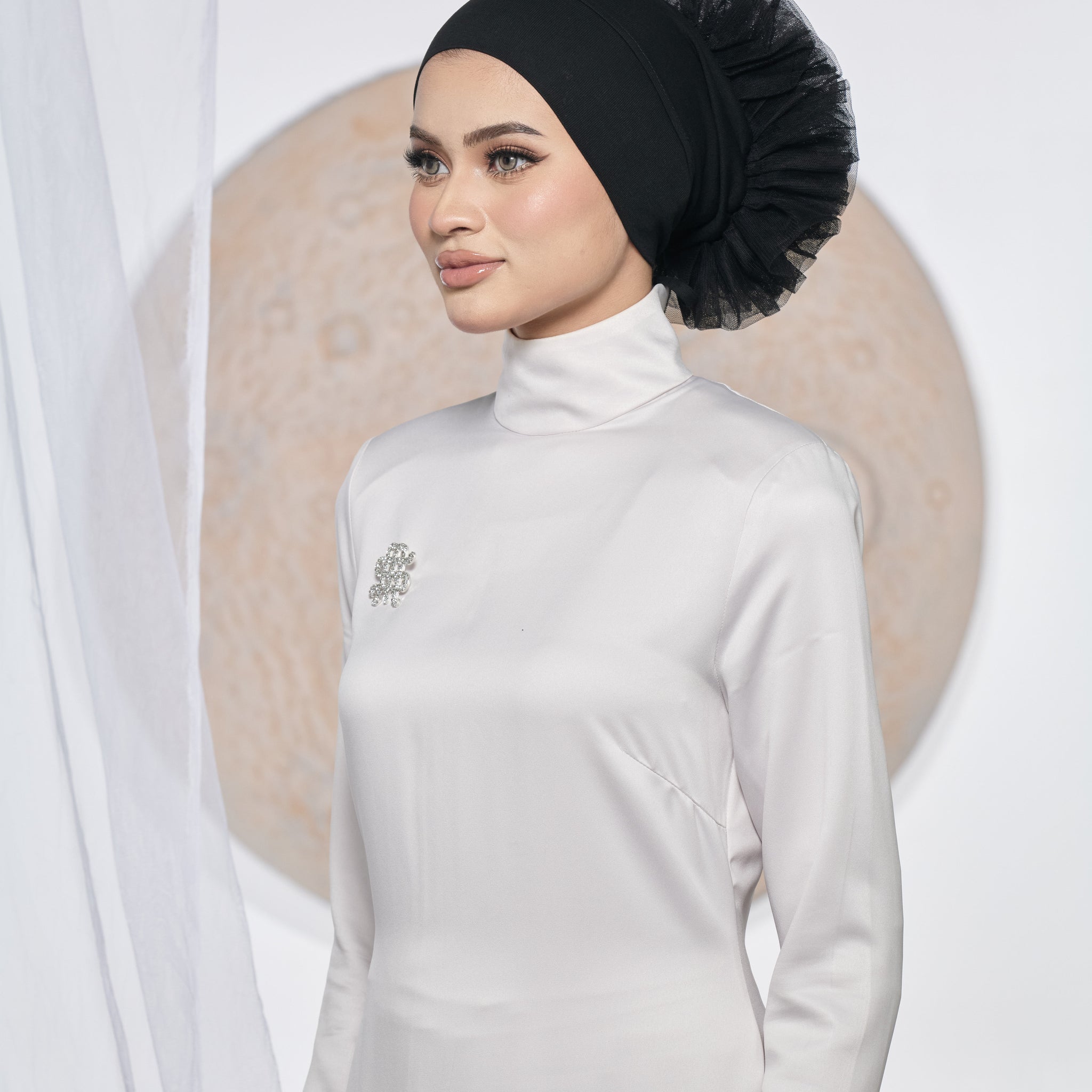 INNER HIJAB - BLACK