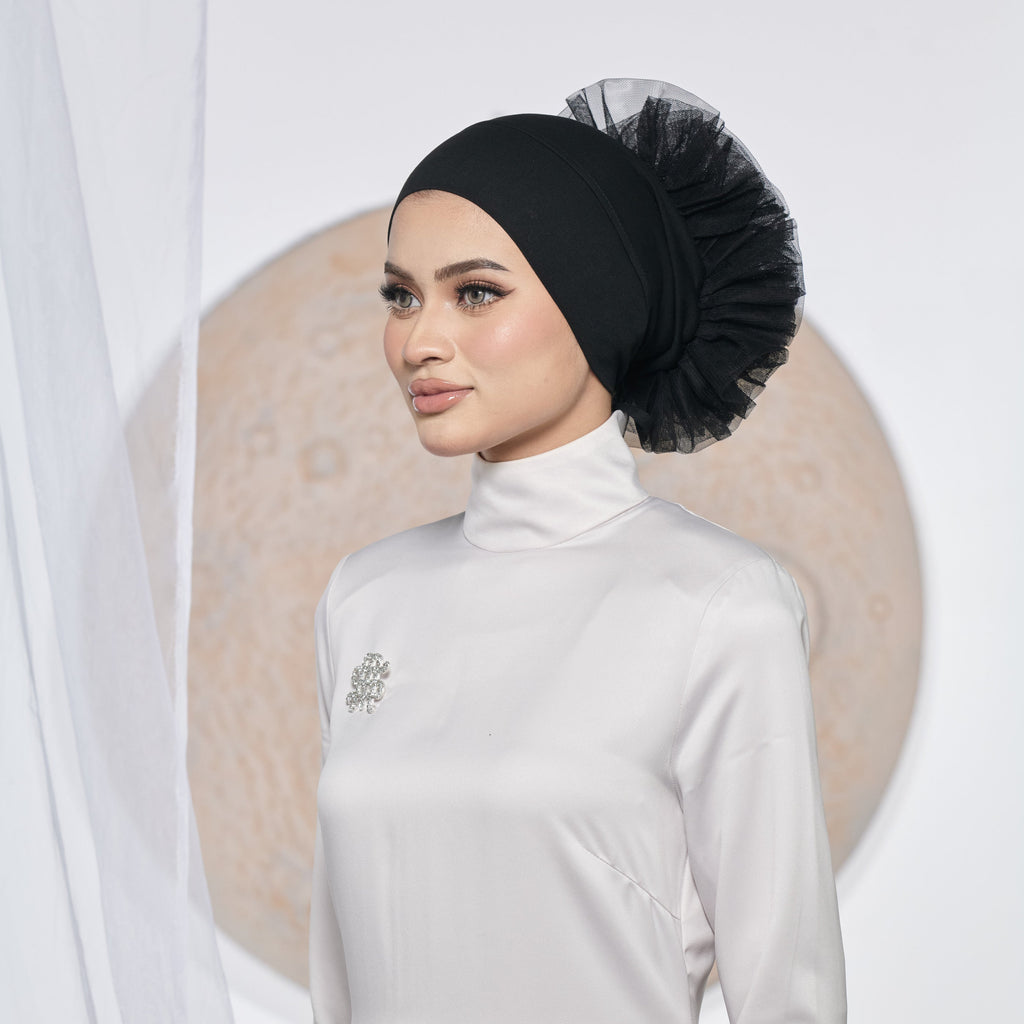 INNER HIJAB - BLACK
