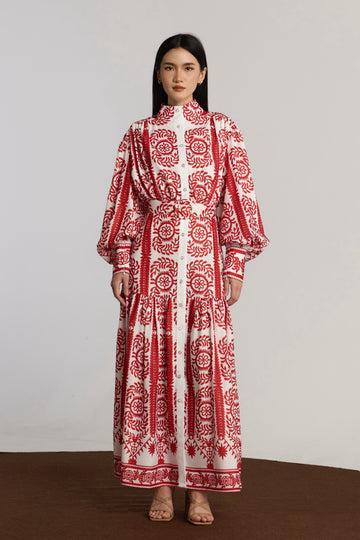 BLANCA DRESS - RED