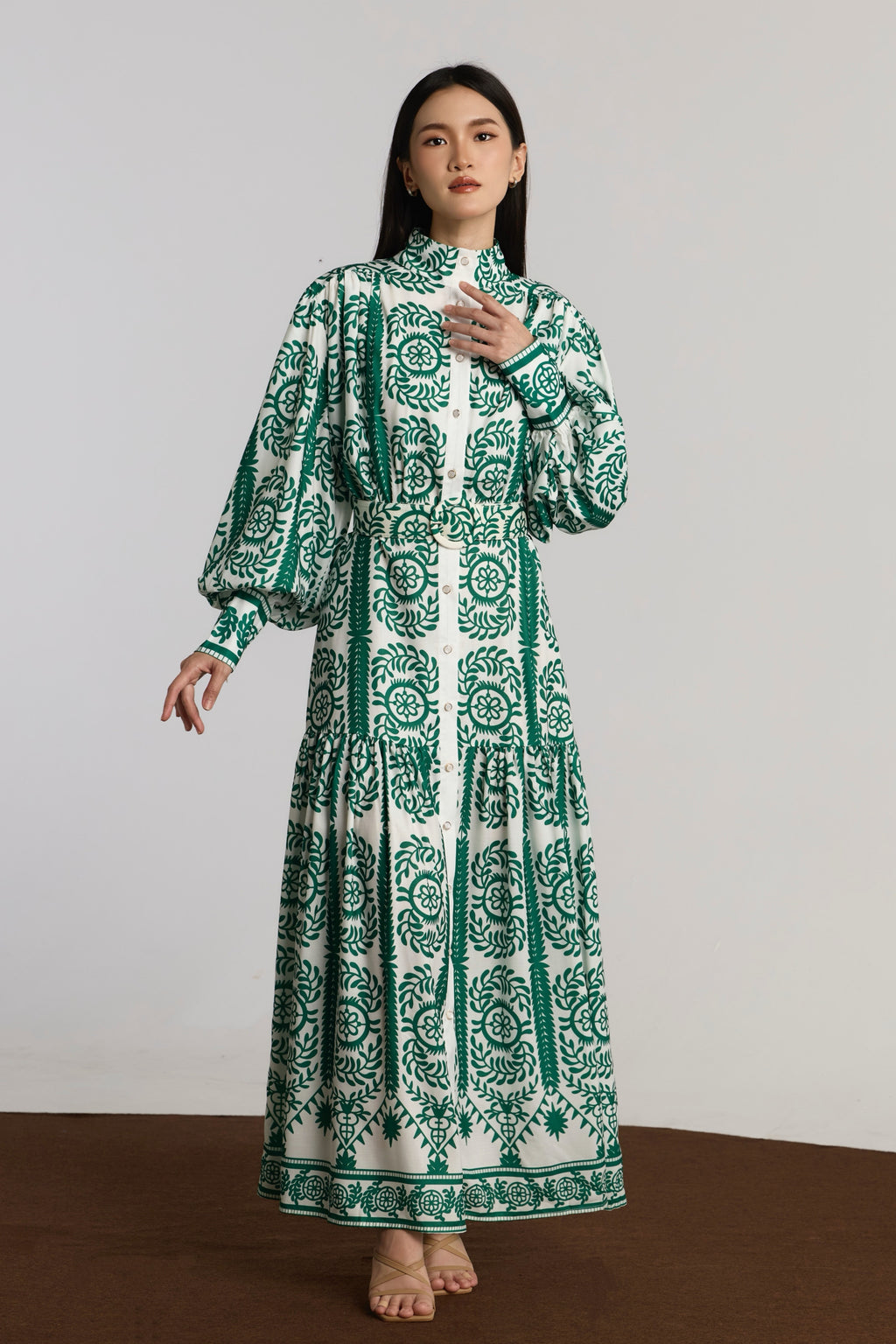 BLANCA DRESS - GREEN