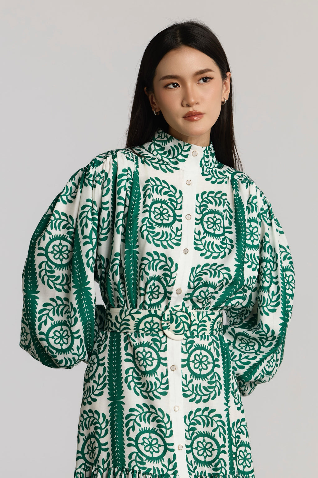 BLANCA DRESS - GREEN
