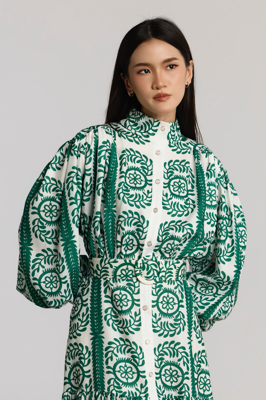 BLANCA DRESS - GREEN