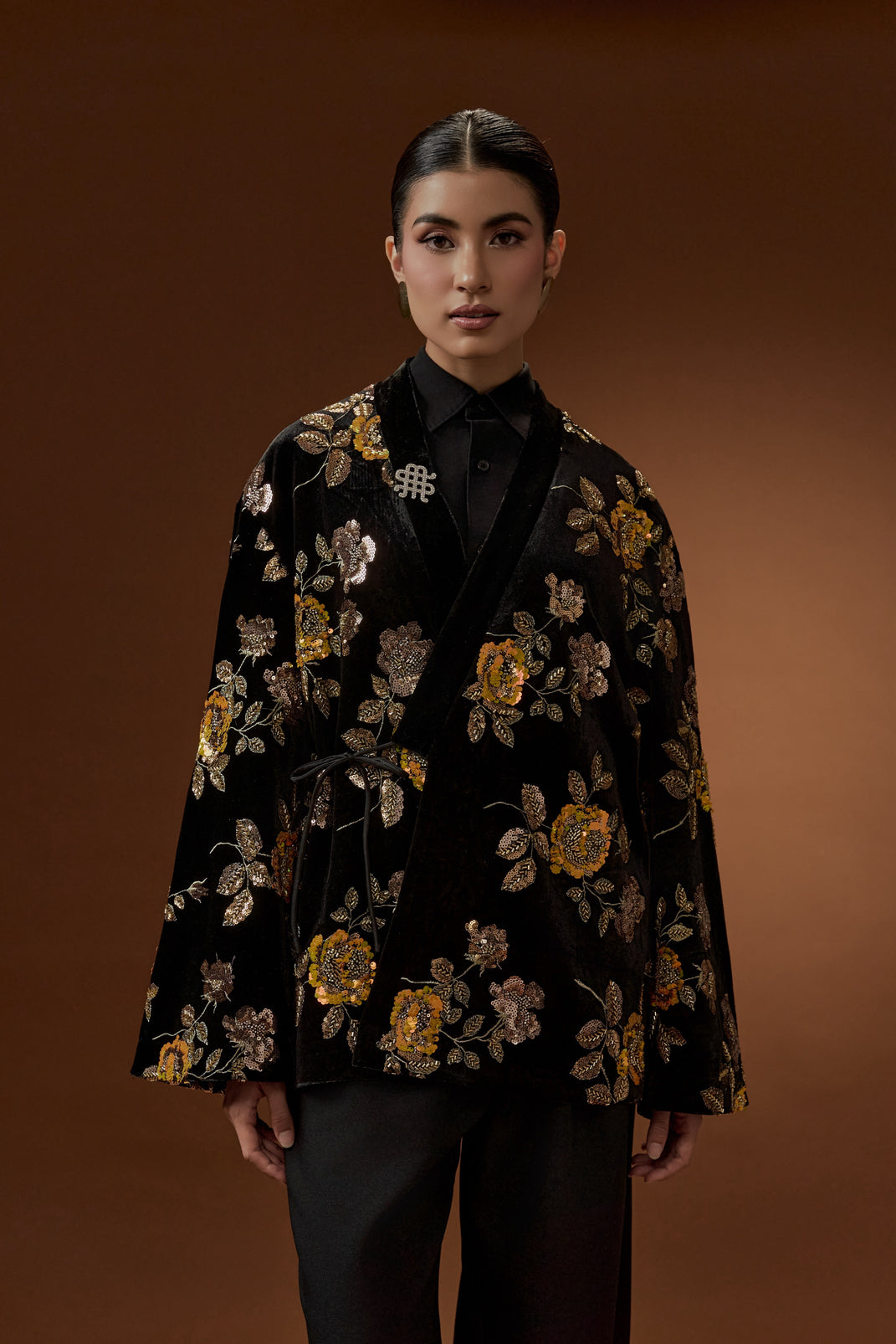 AMBROSE VELVET TOP - CARLA