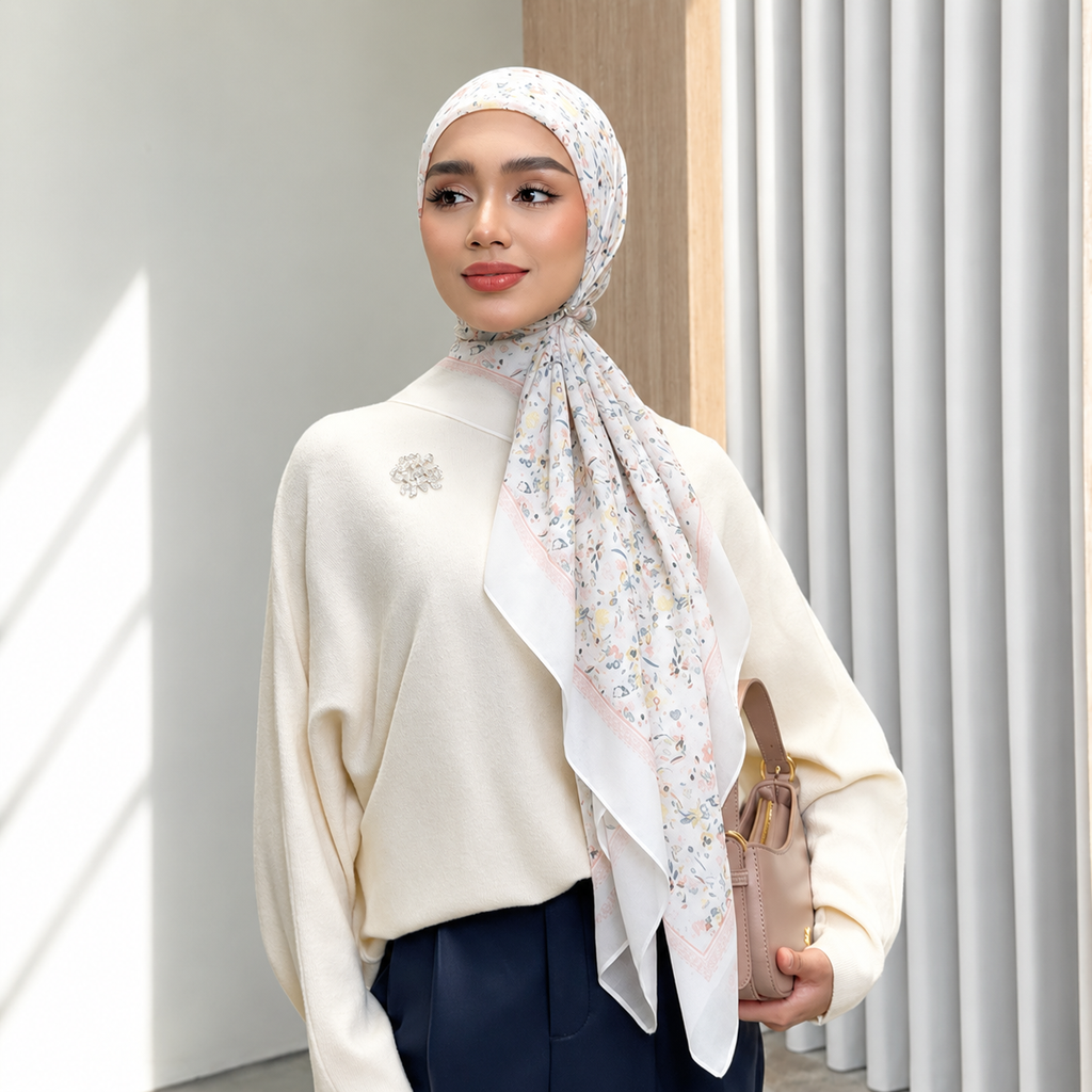 FLORA MAISON MADISON - WHITE PINK