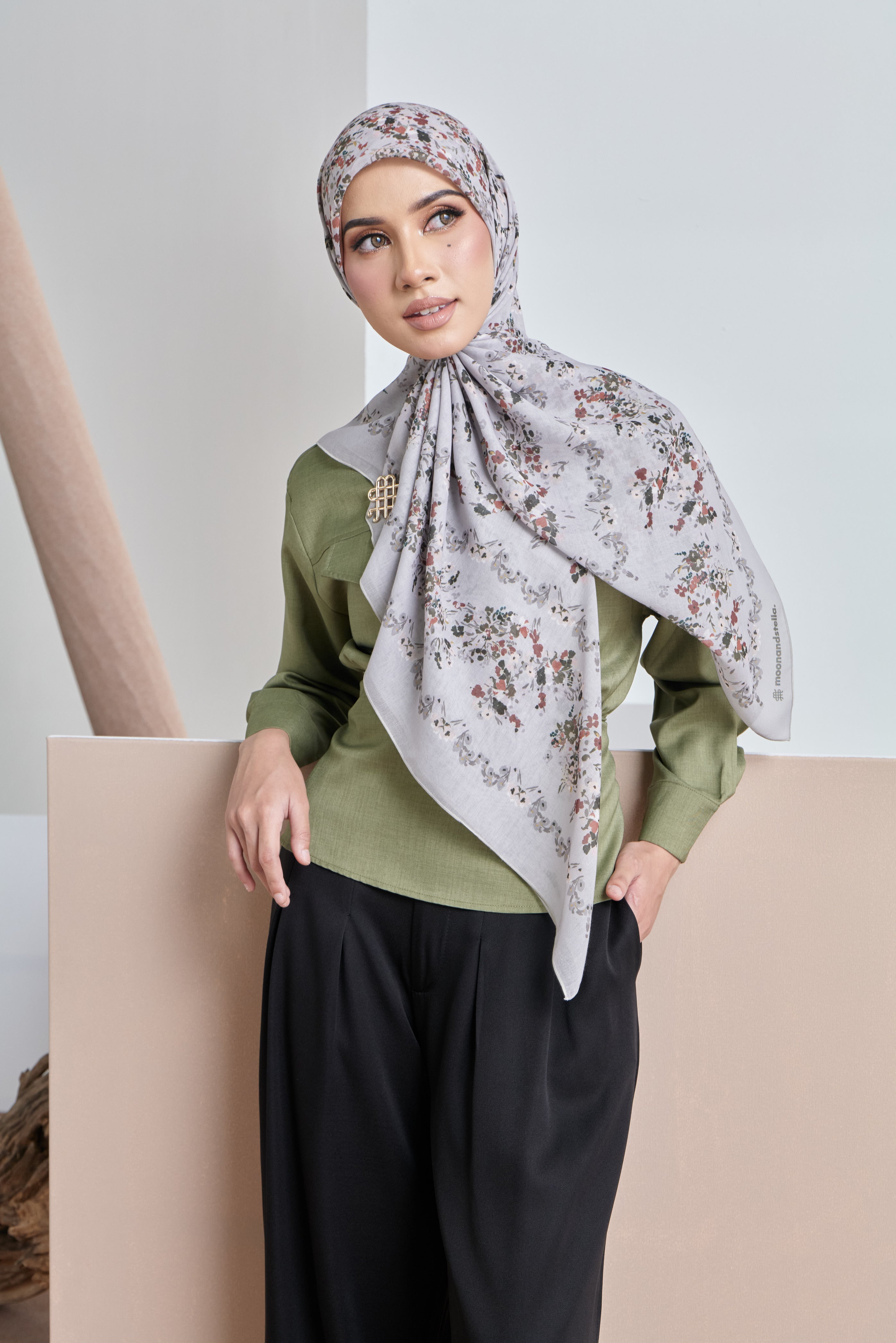 EARTHY PRINTED PREMIUM COTTON VOILE