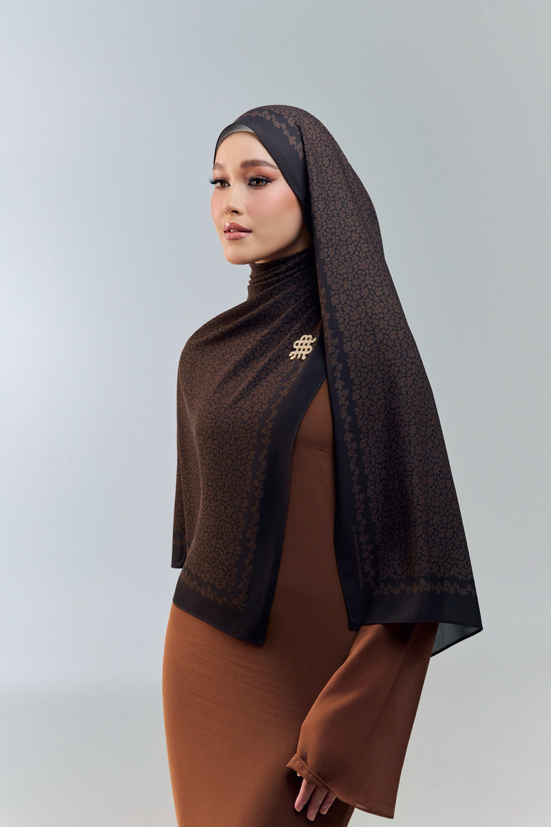 BAE CHIC SHAWL - DESSERT BROWN