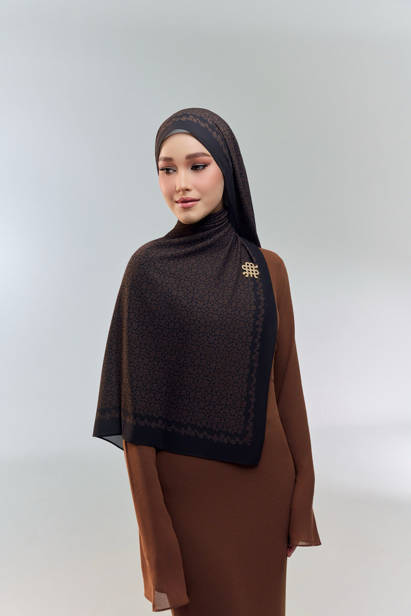 BAE CHIC SHAWL - DESSERT BROWN