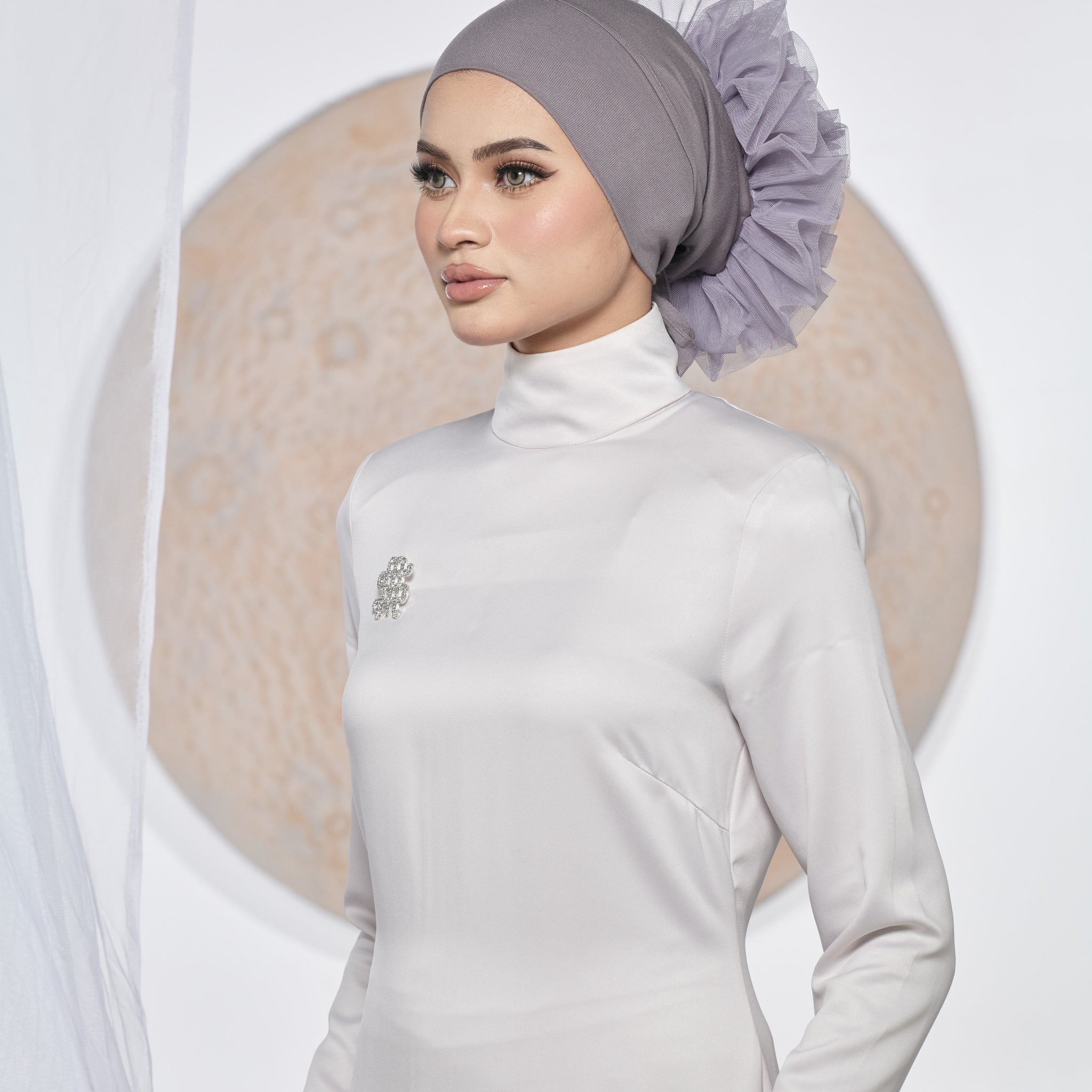 INNER HIJAB - GRAY