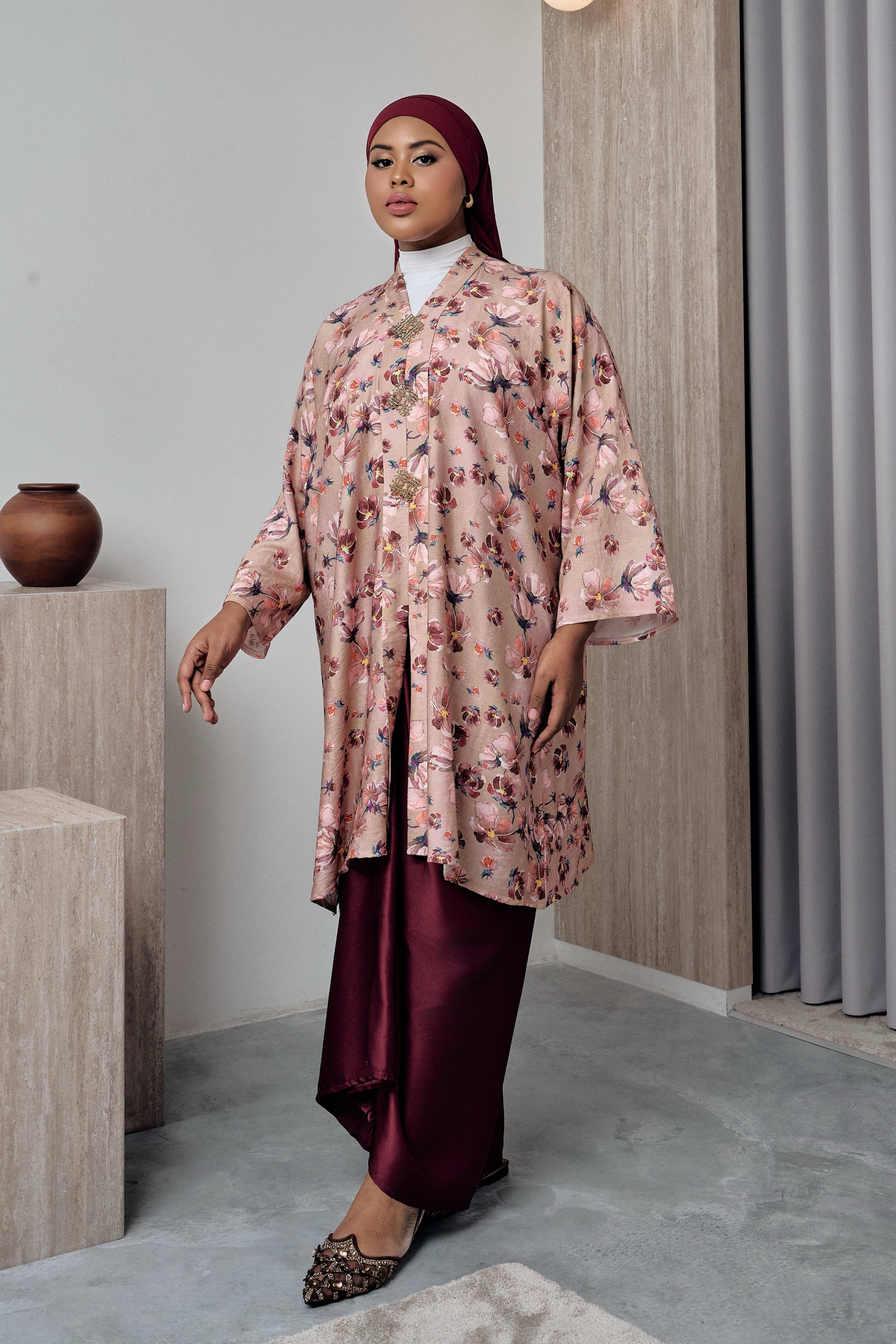 KALA NERA - BURNT MAROON