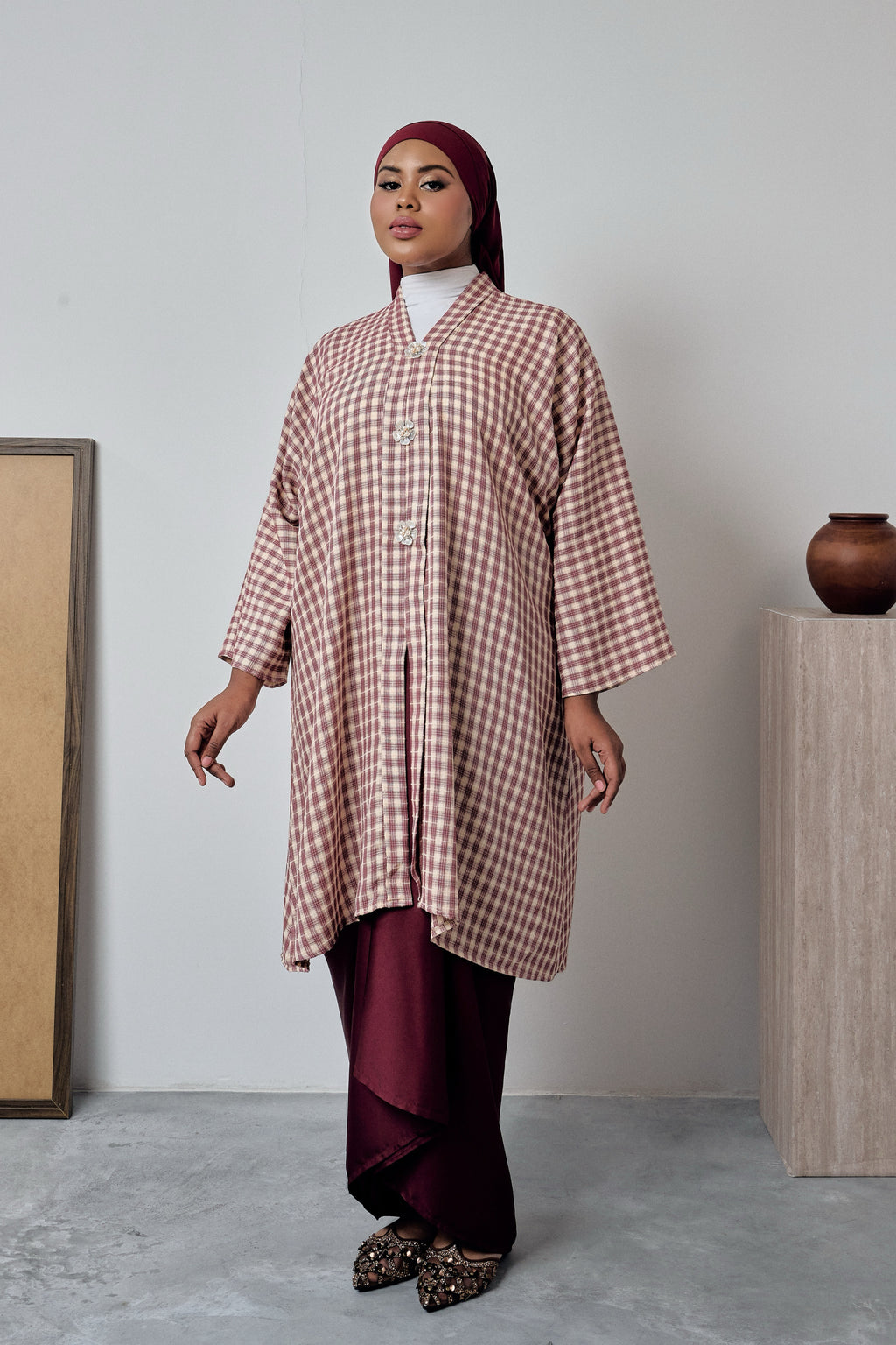 KALA SERI - MAROON