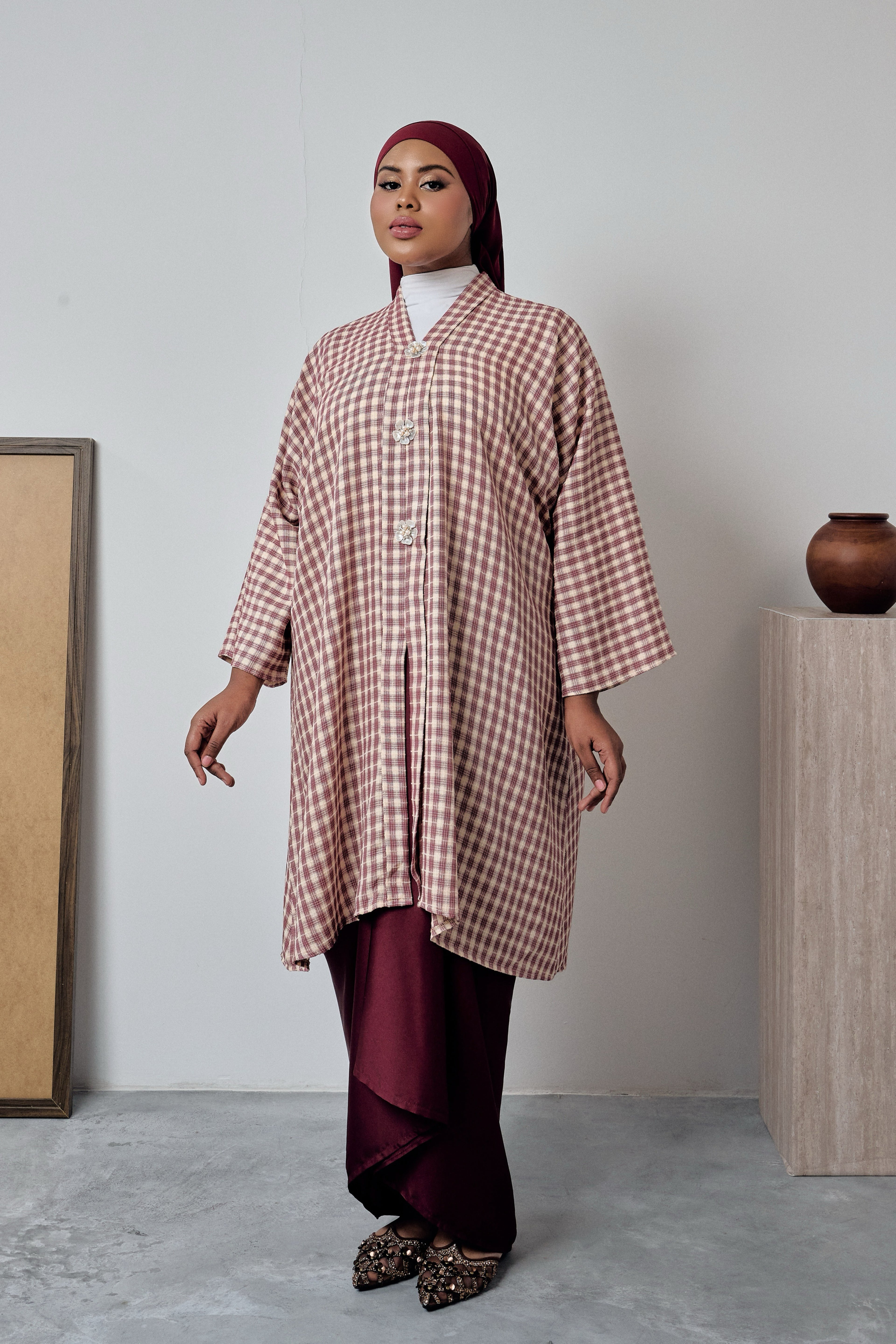 KALA SERI - MAROON