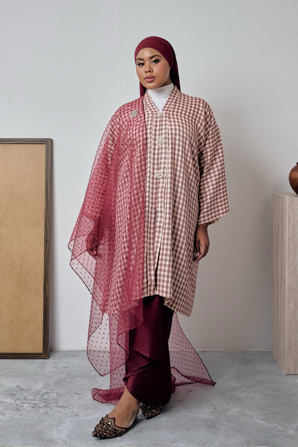 KALA SERI - MAROON