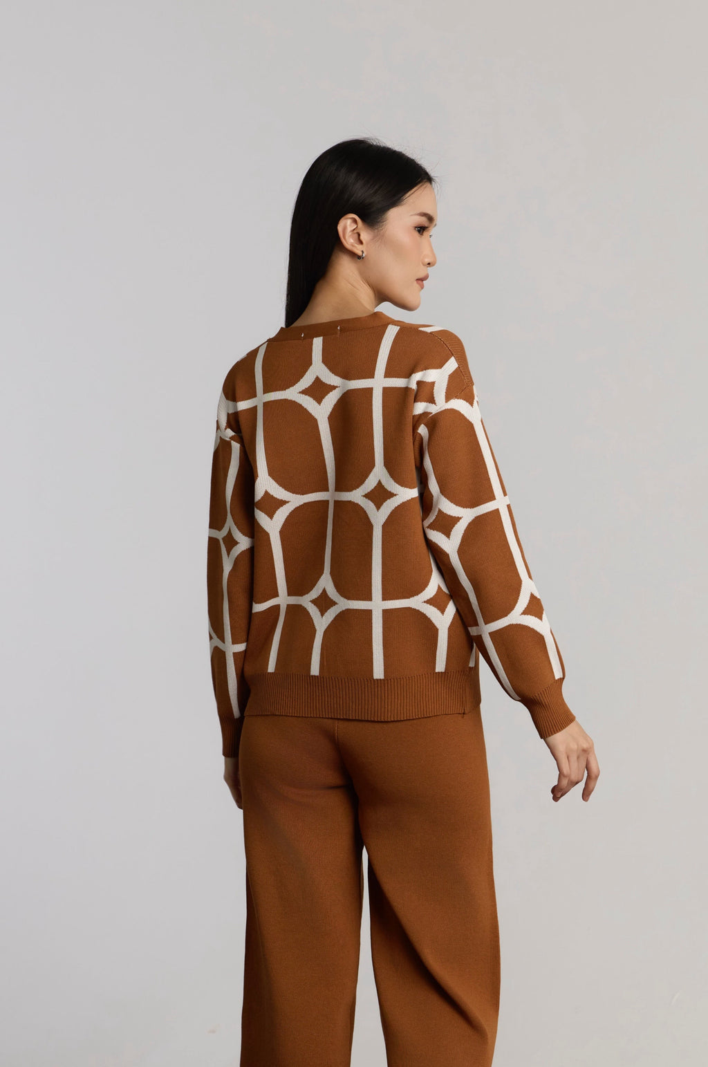 CORA CASUAL SET - BROWN