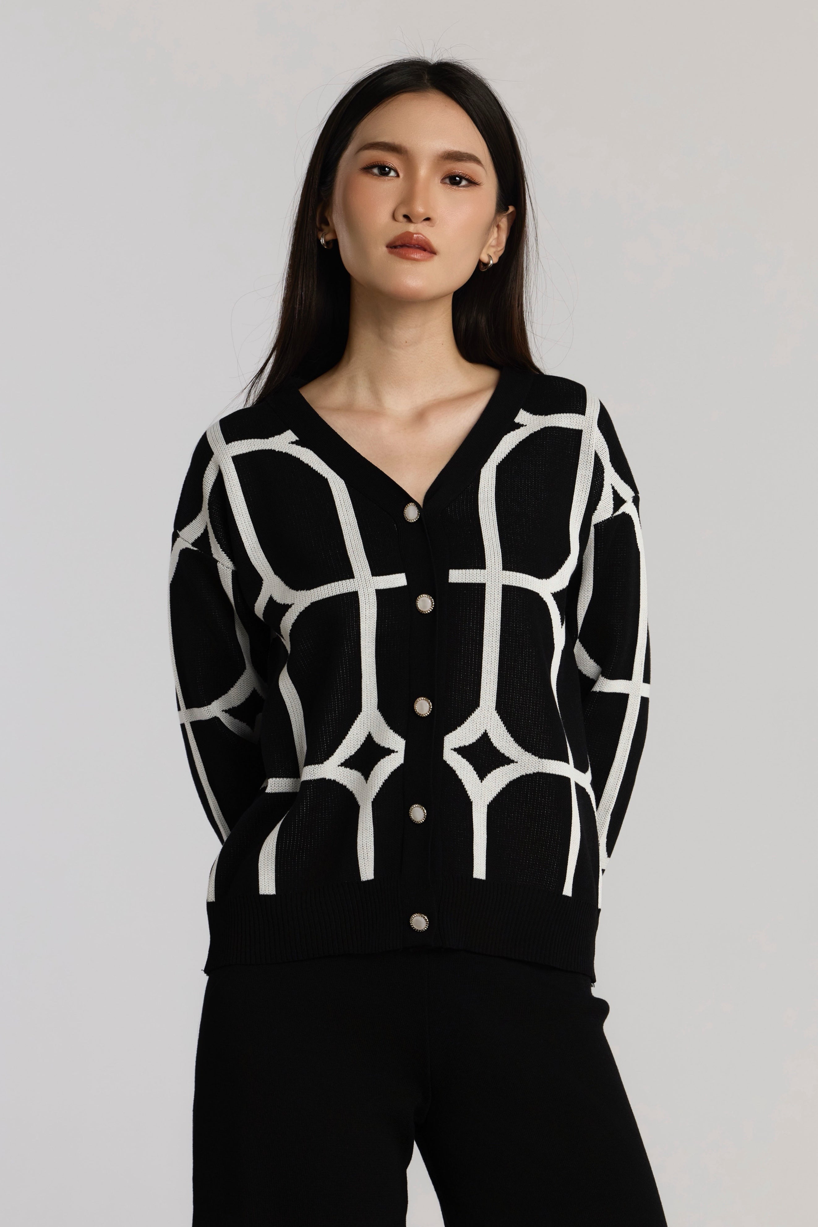 CORA CASUAL SET - BLACK