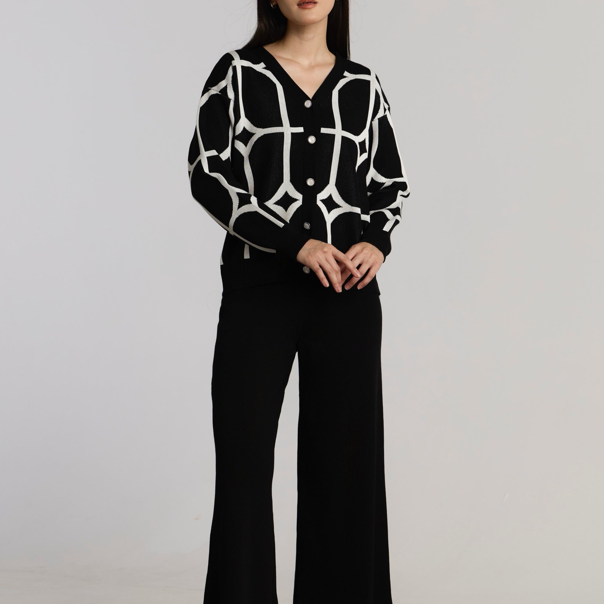 CORA CASUAL SET - BLACK