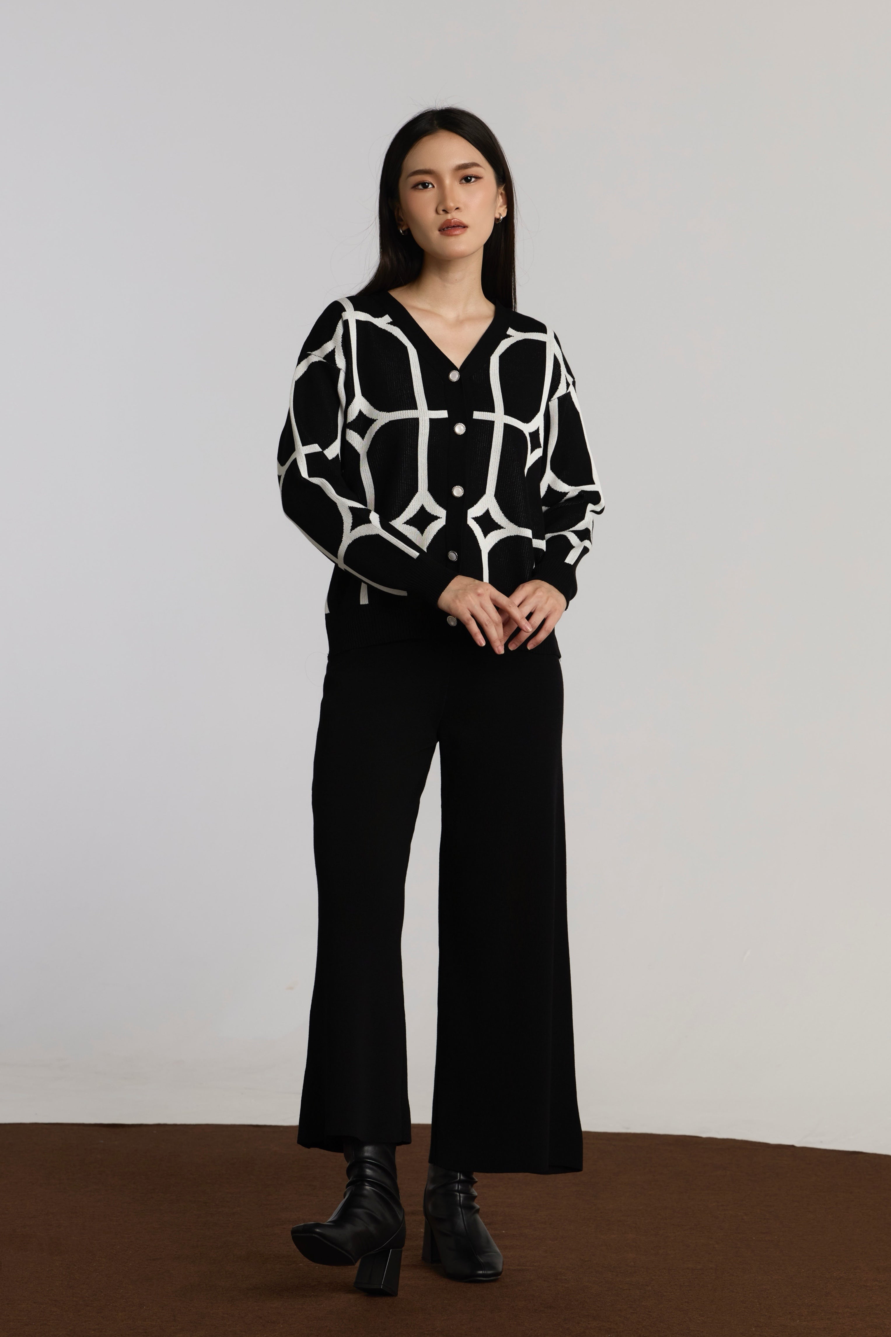 CORA CASUAL SET - BLACK