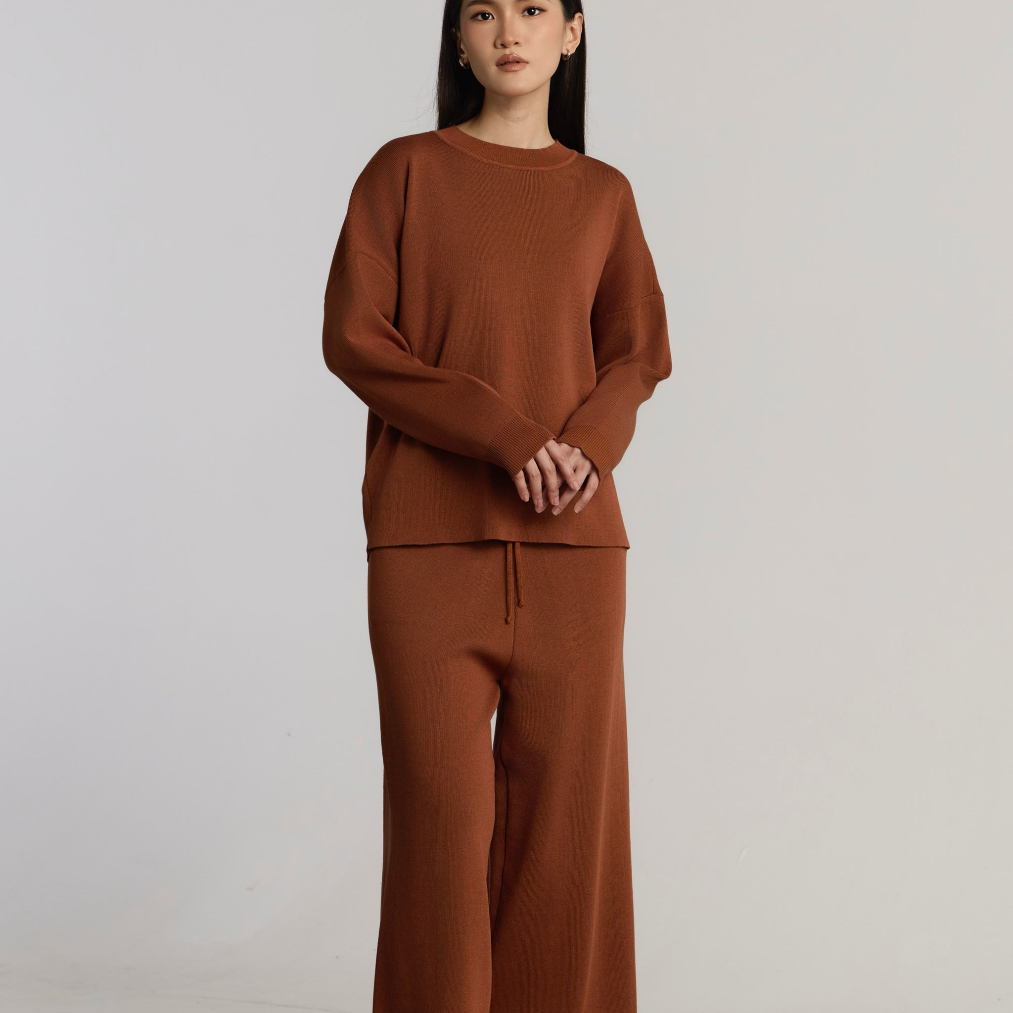 YUKA CASUAL SET - LIGHT BROWN