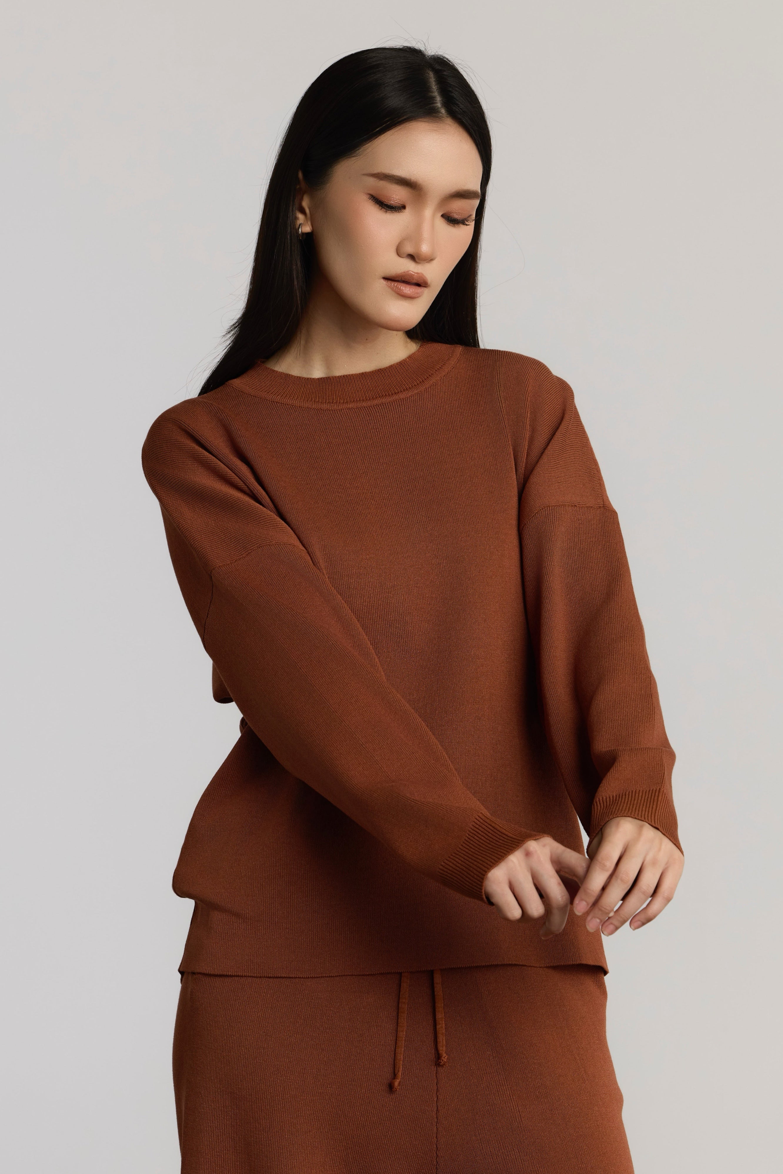 YUKA CASUAL SET - LIGHT BROWN