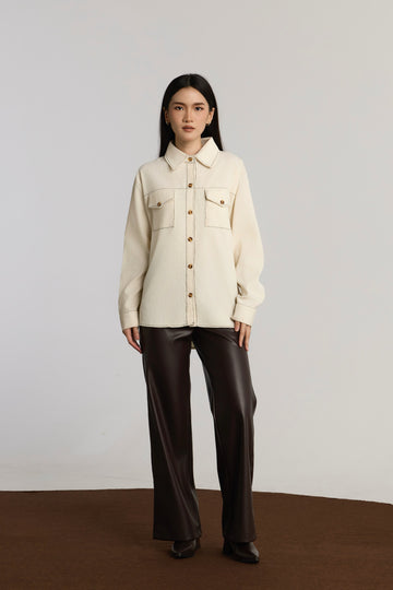 KENDRA CASUAL TOP - CREAM