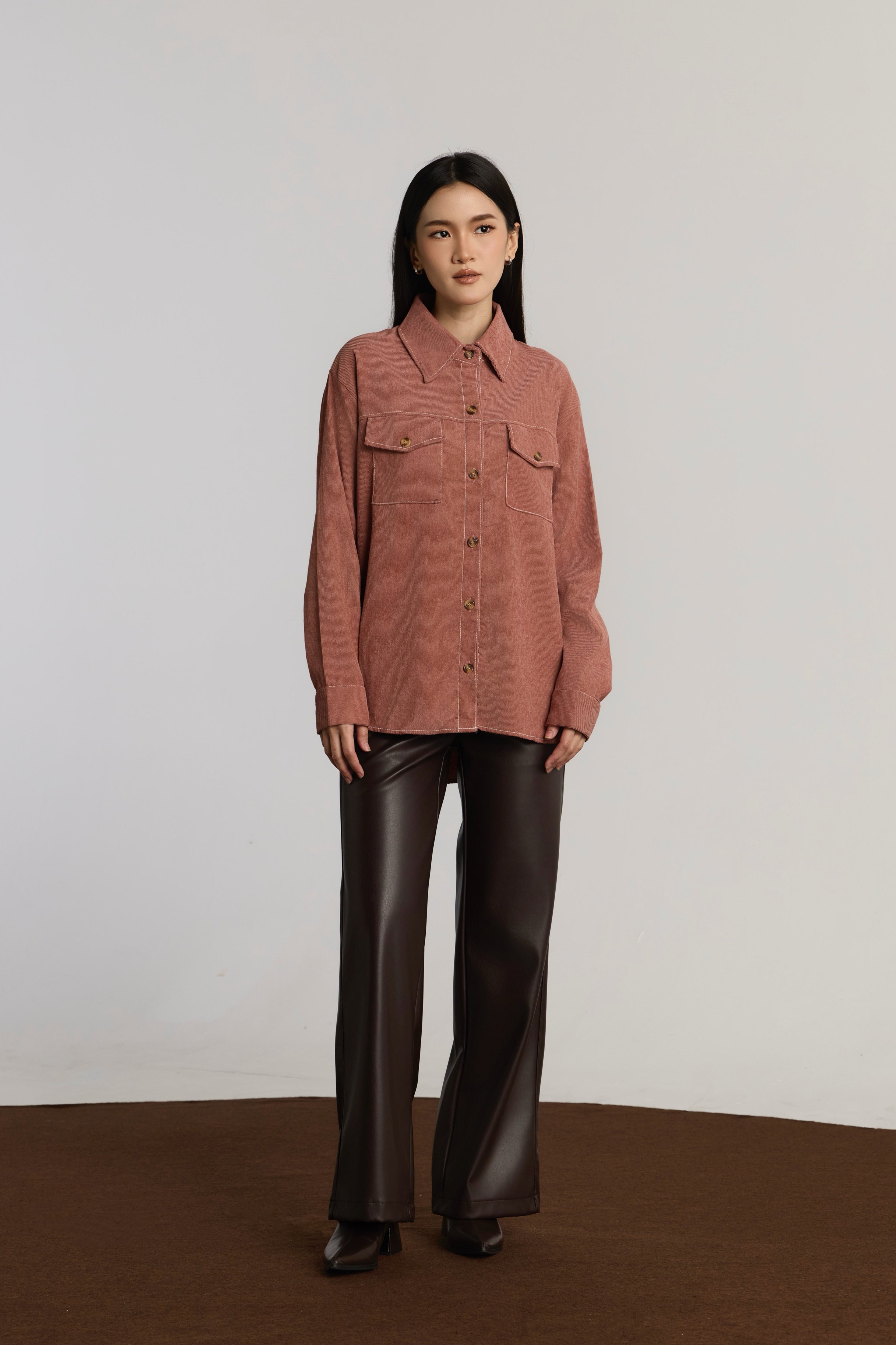 KENDRA CASUAL TOP - PINK