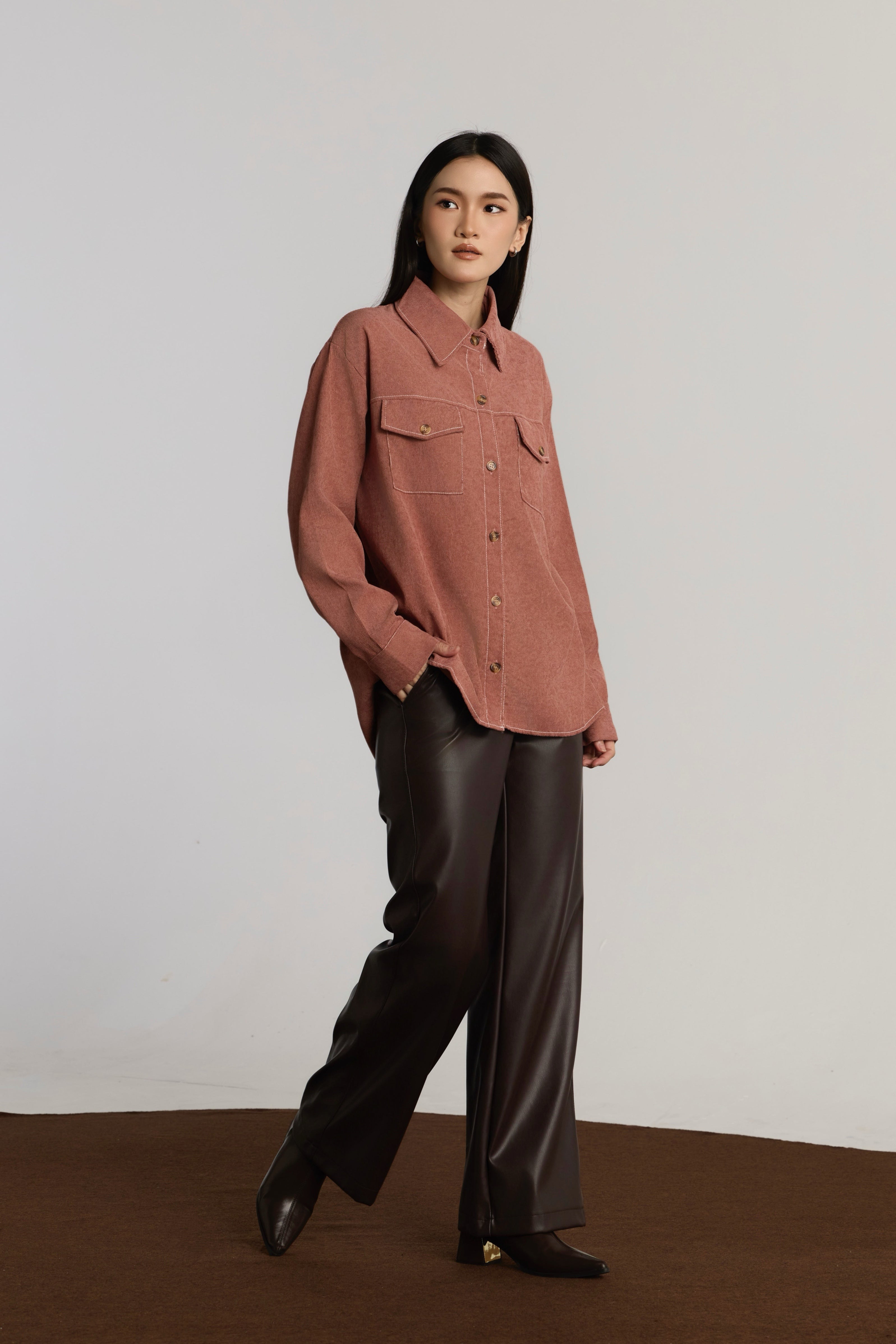 KENDRA CASUAL TOP - PINK