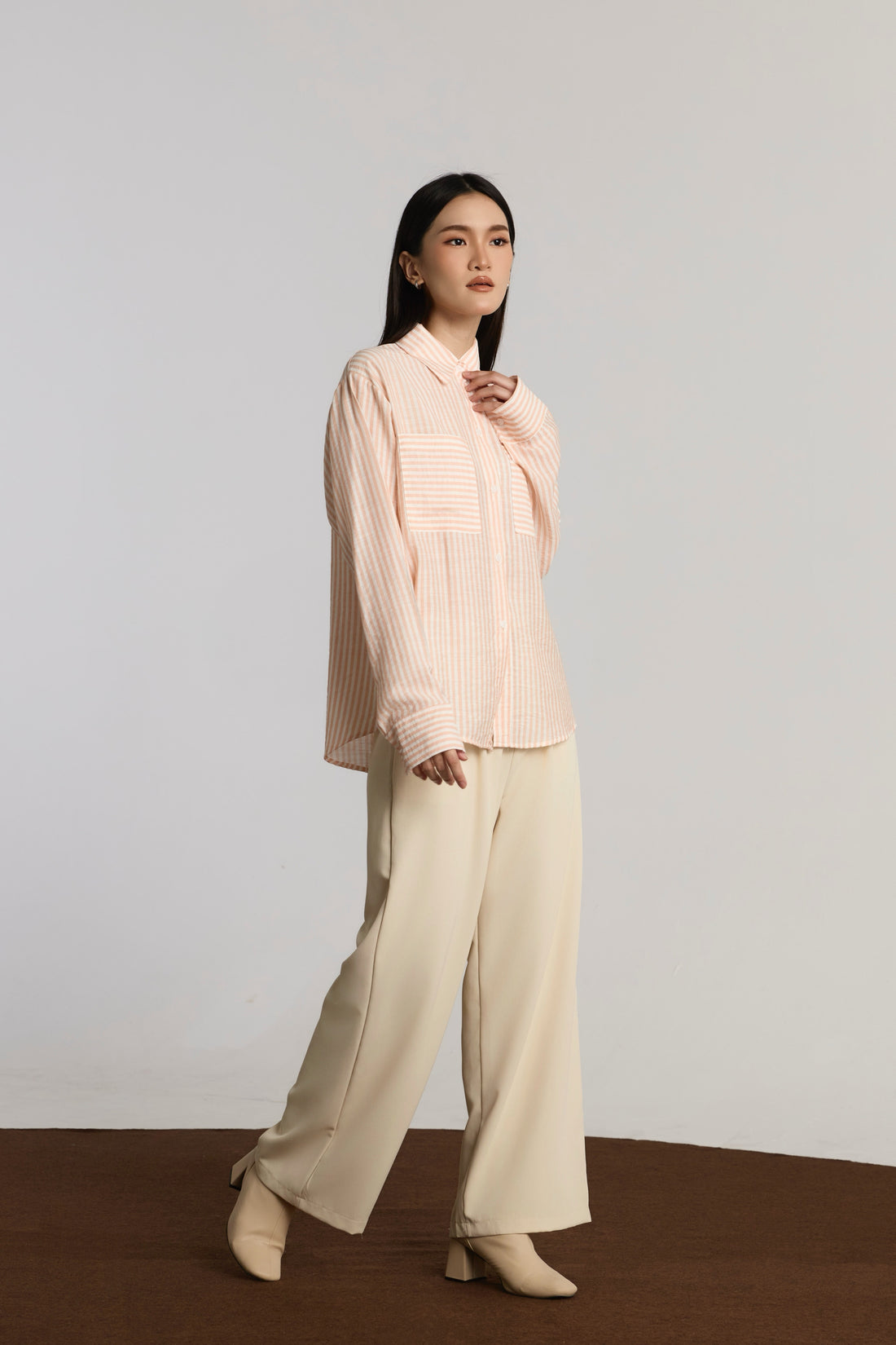 ASHA CASUAL TOP - PEACH
