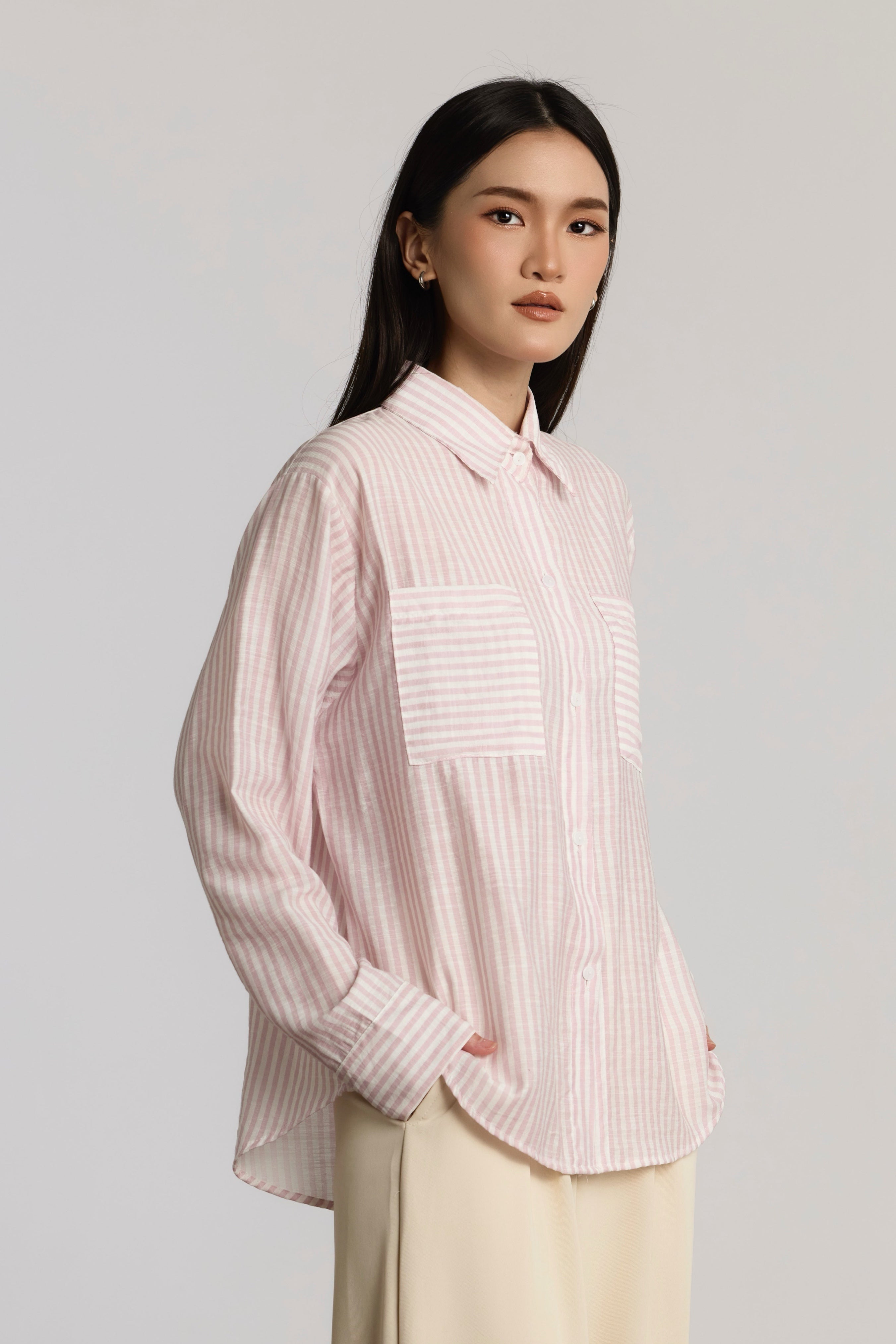 ASHA CASUAL TOP - PINK