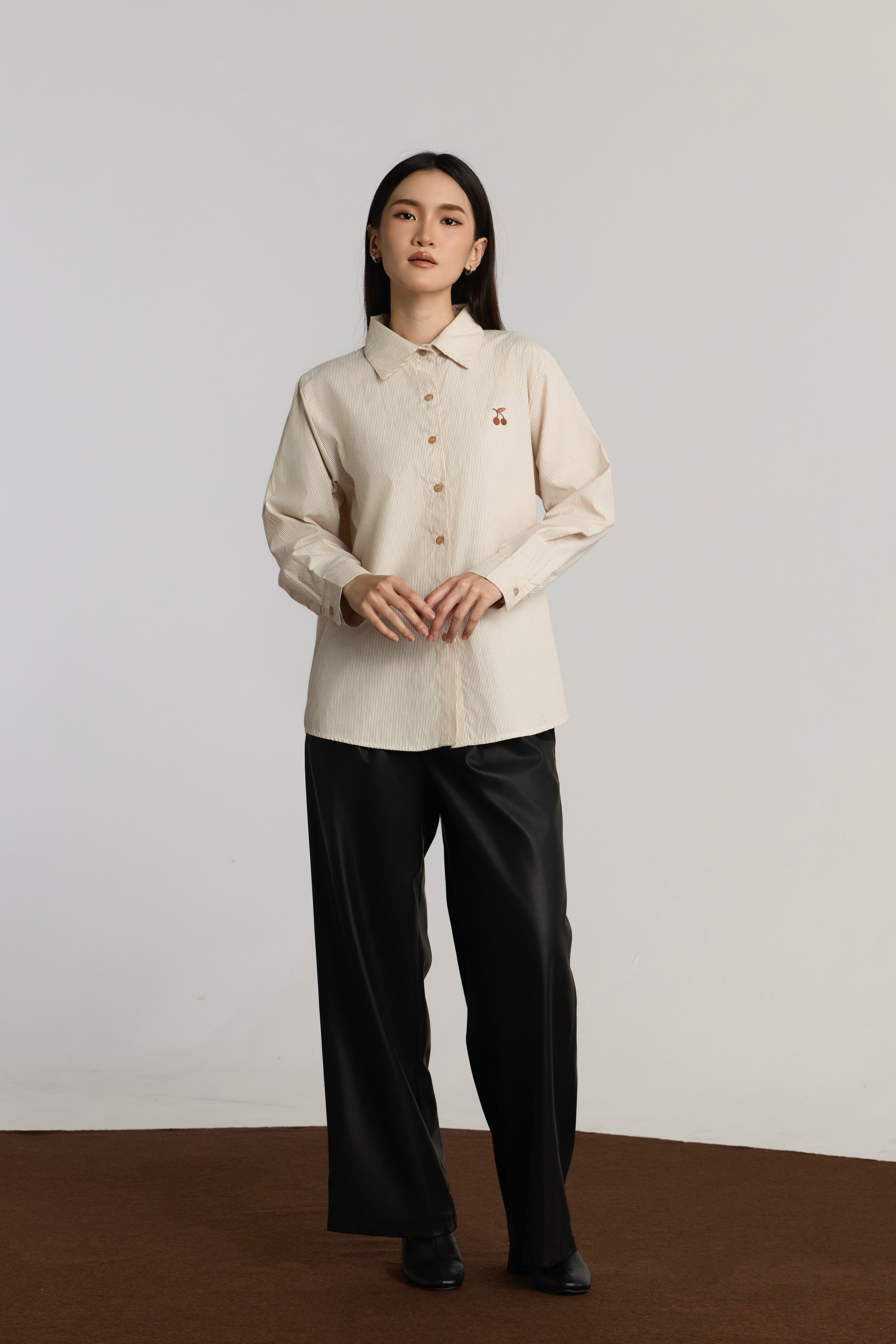 CUMI CASUAL TOP - NUDEY
