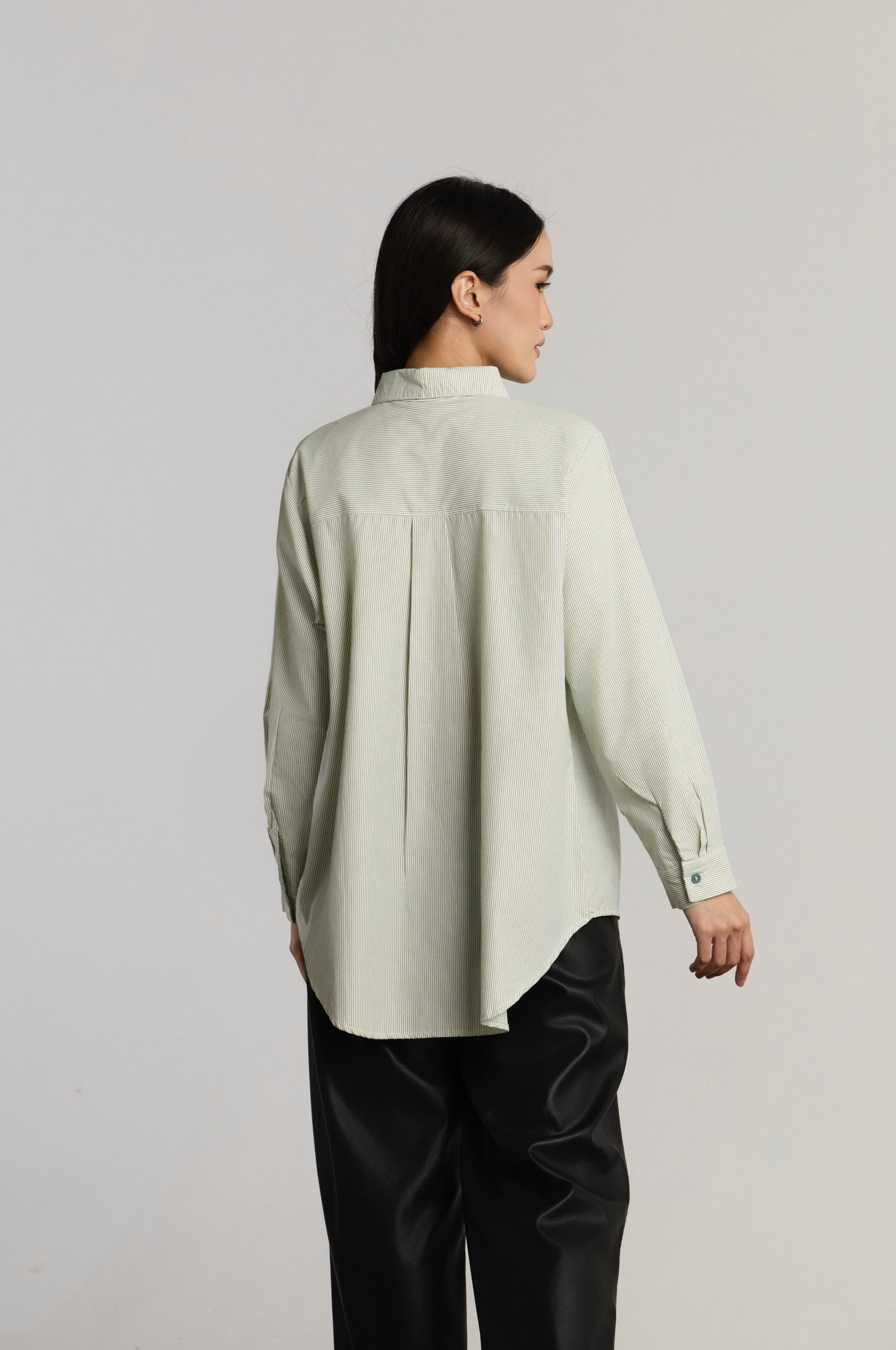 CUMI CASUAL TOP - GREEN