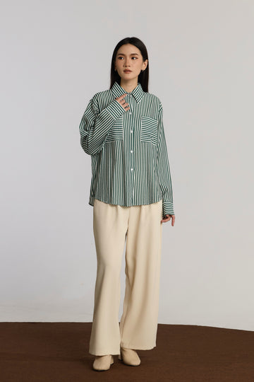 ASHA CASUAL TOP - GREEN