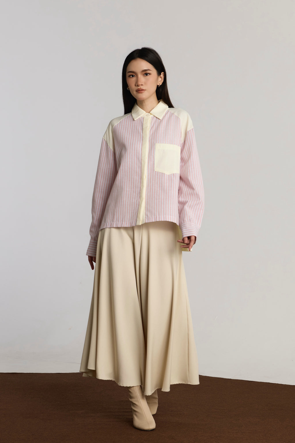 KELSIE CASUAL TOP - PINK