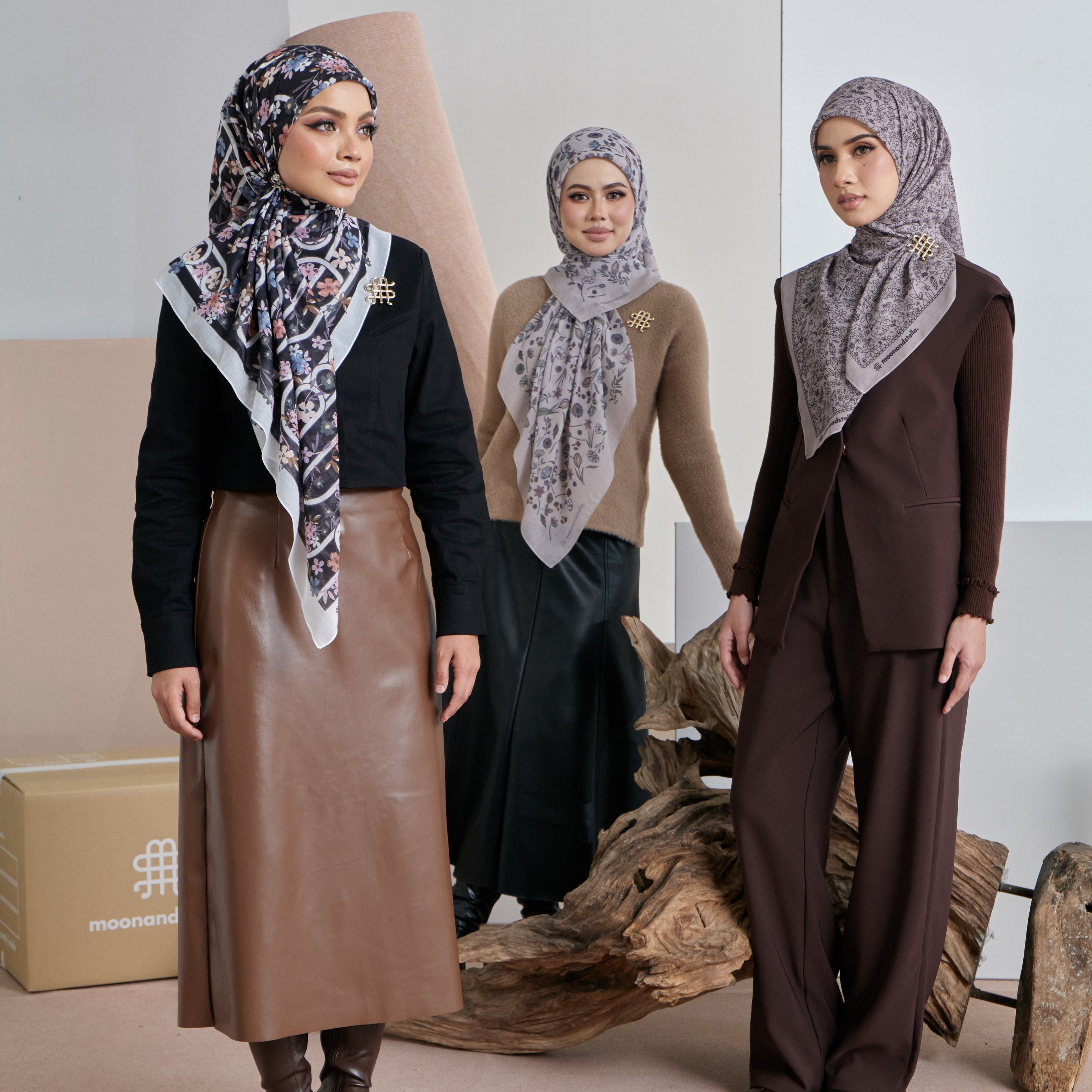 EARTHY PRINTED PREMIUM COTTON VOILE