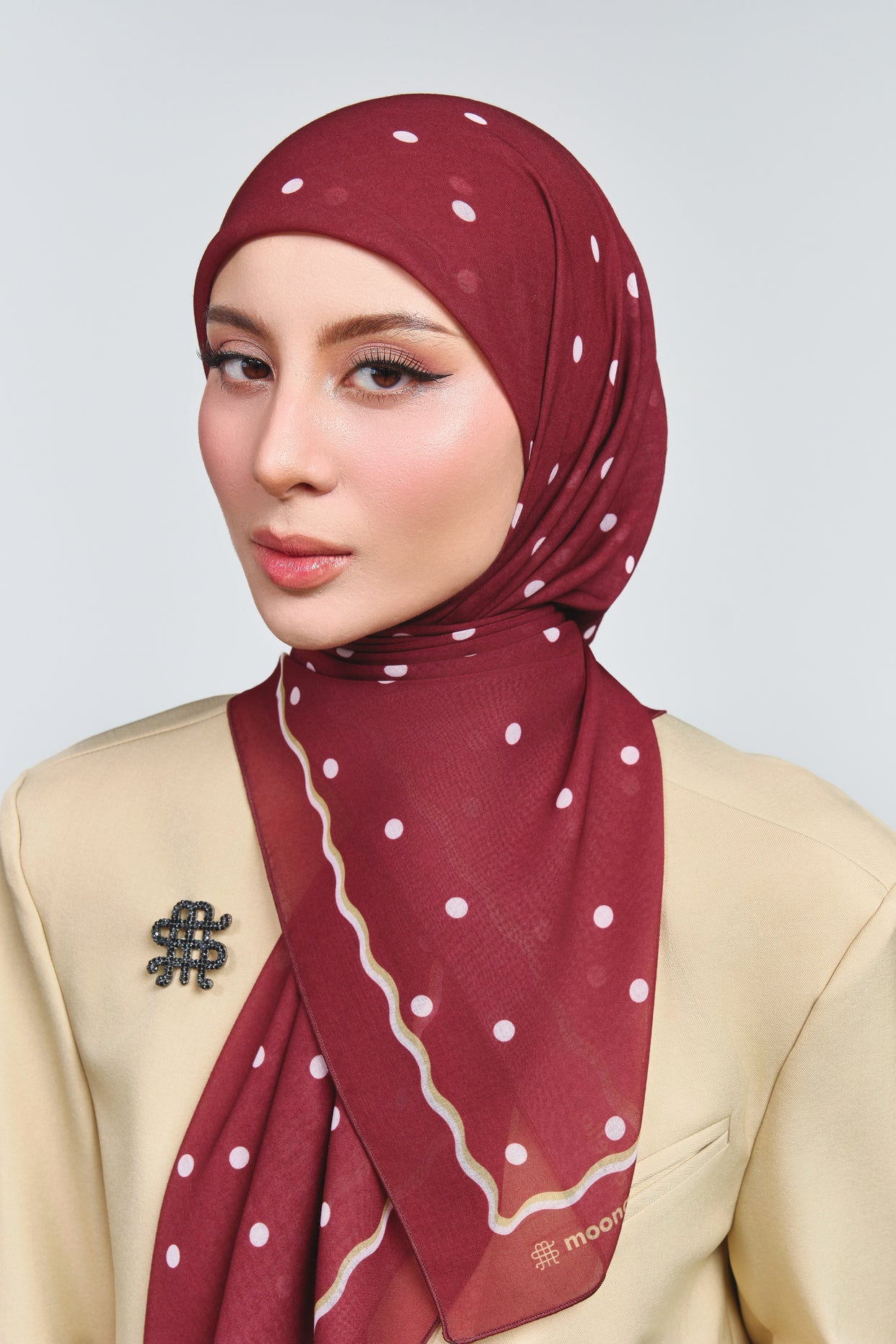 DOTS- MAROON