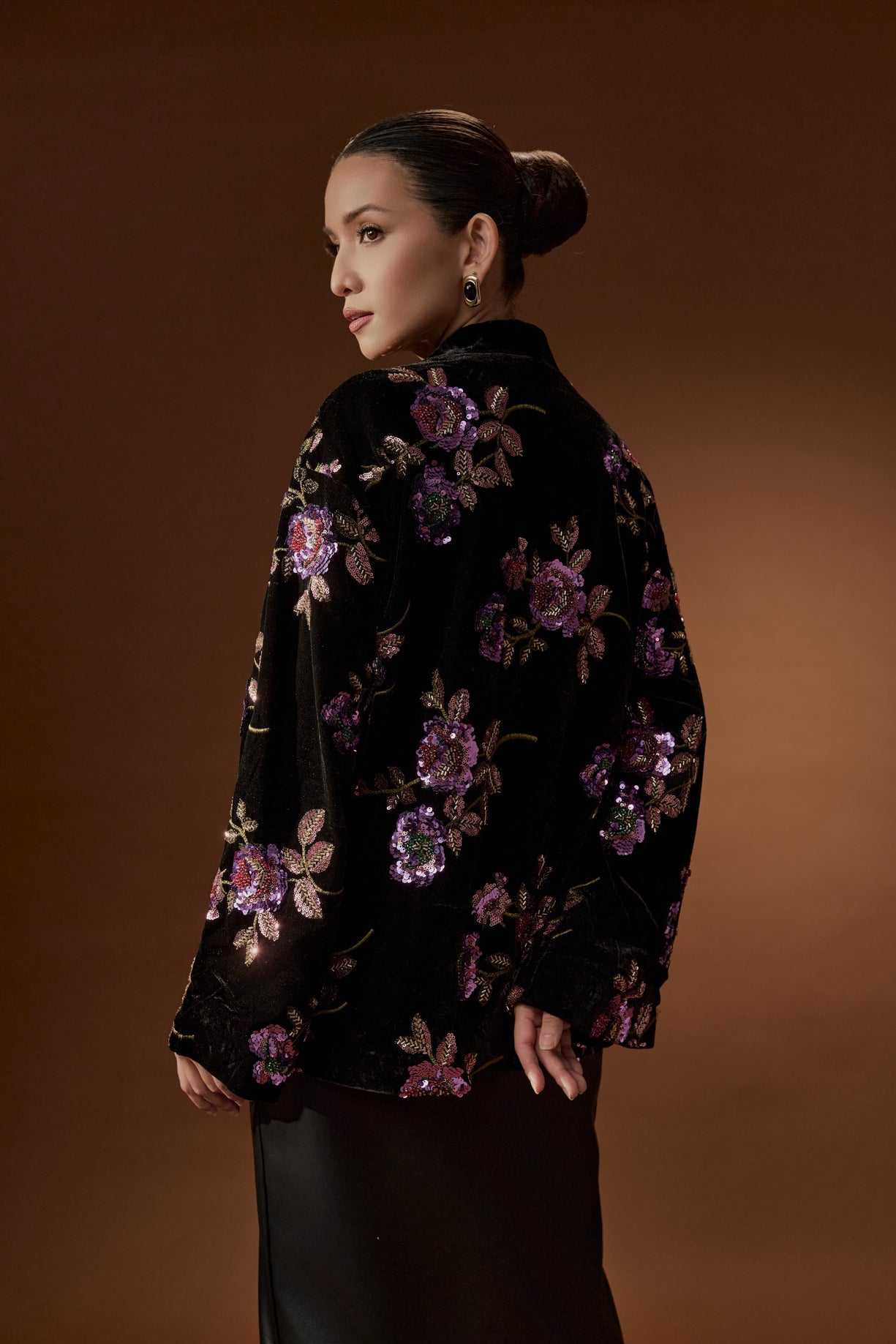 AMBROSE VELVET TOP - INGRID