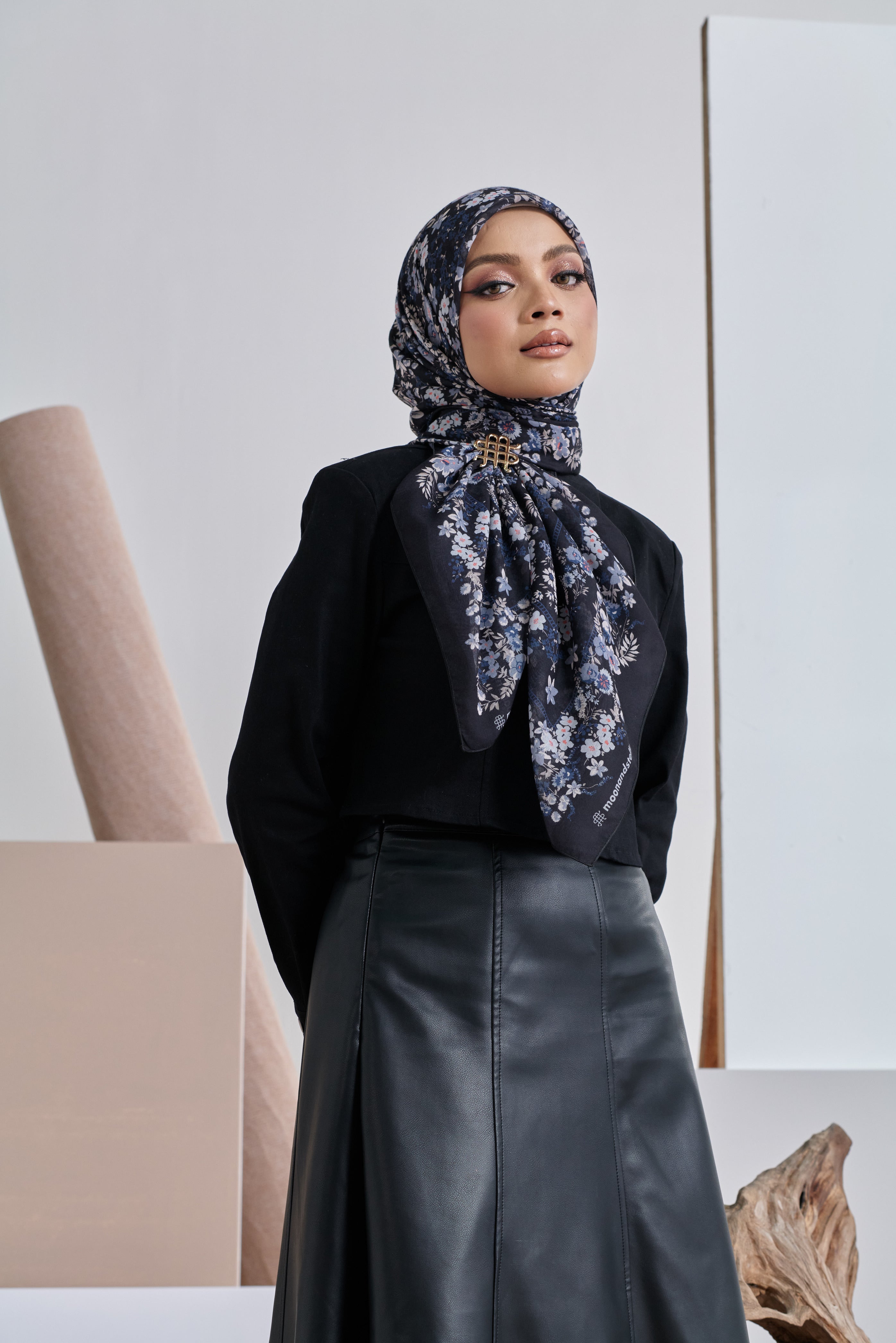 EARTHY PRINTED PREMIUM COTTON VOILE