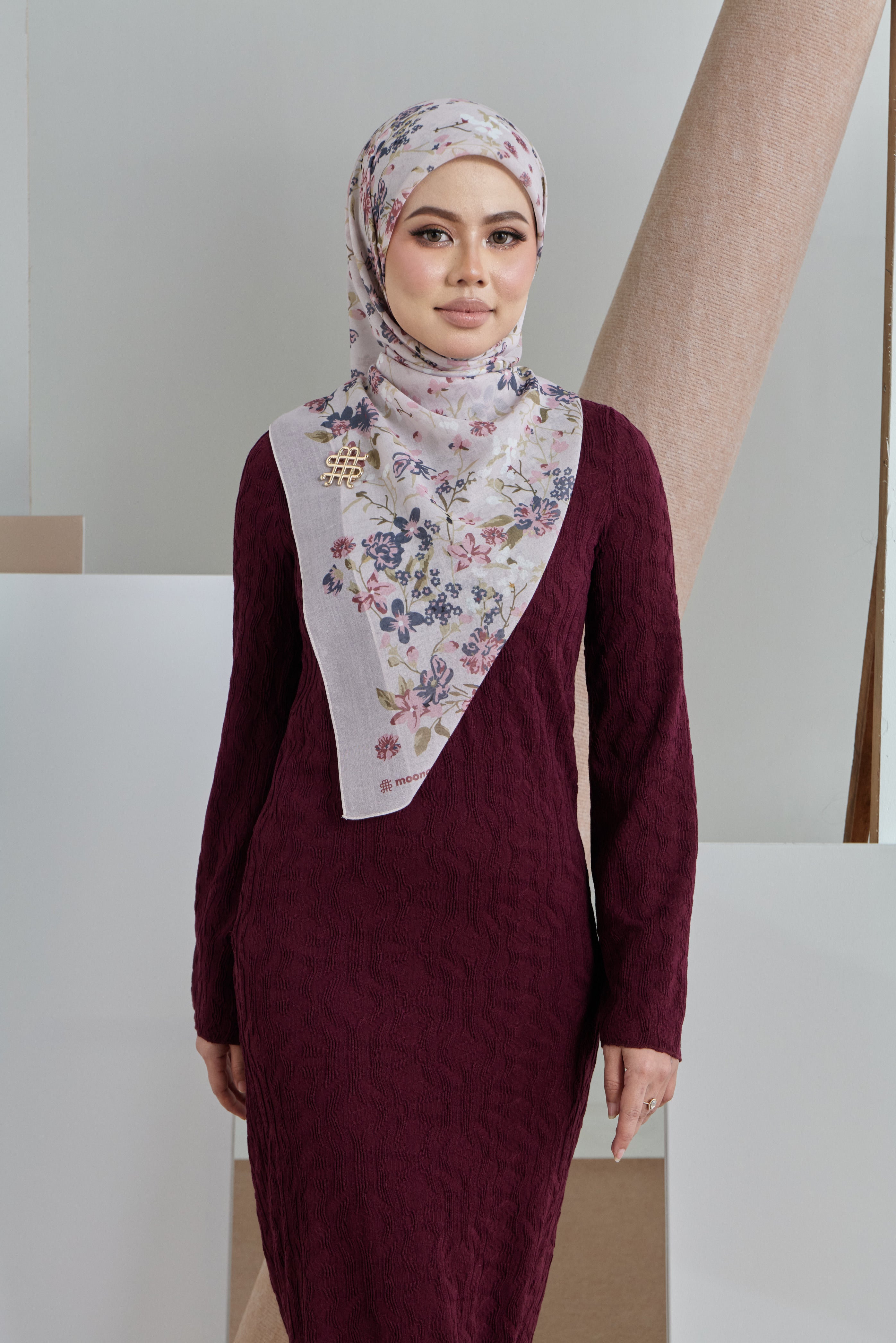 EARTHY PRINTED PREMIUM COTTON VOILE
