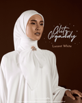 GLITZ ORGANDY - LUCENT WHITE