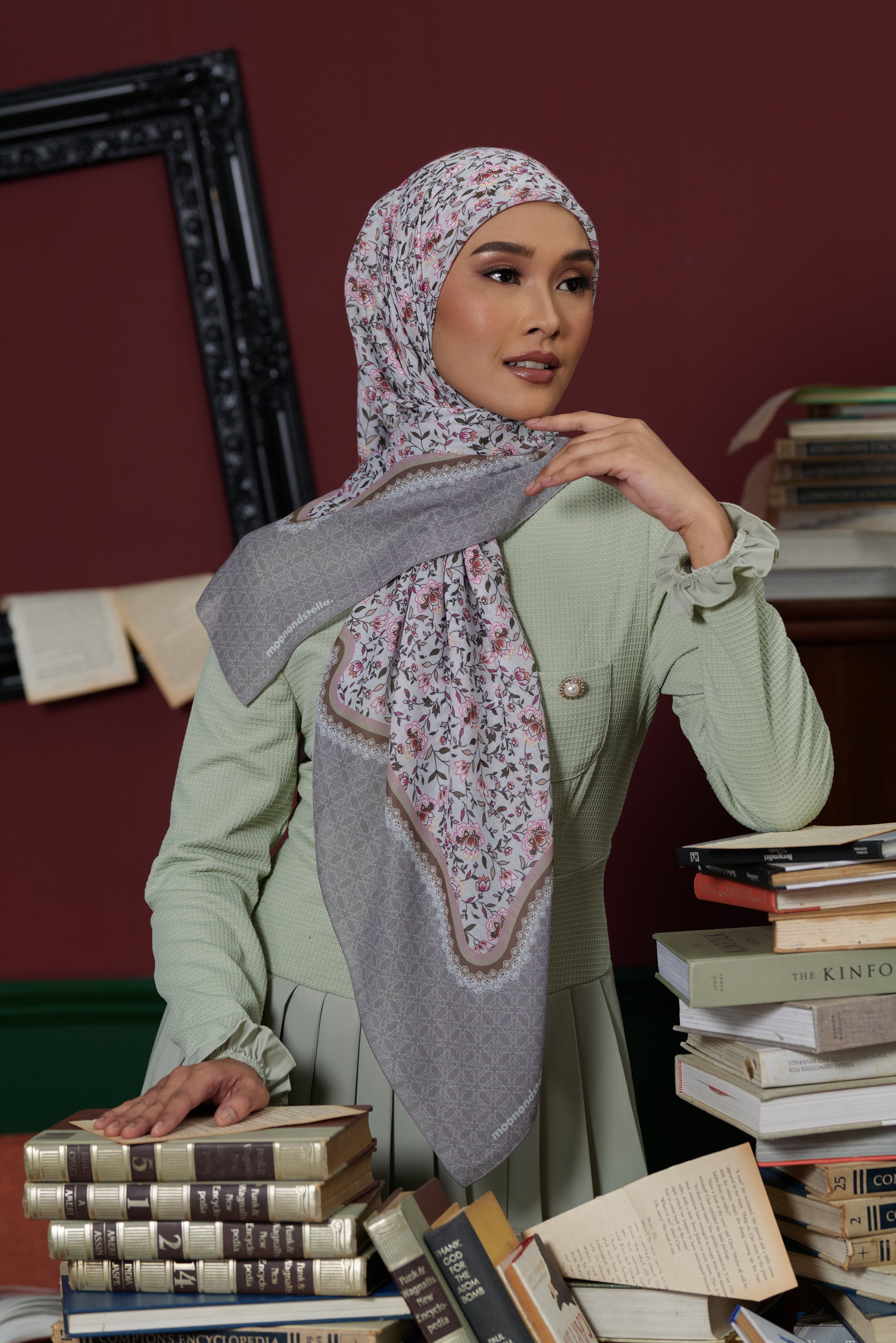 DOLCE FLEUR PRINTED PREMIUM COTTON VOILE