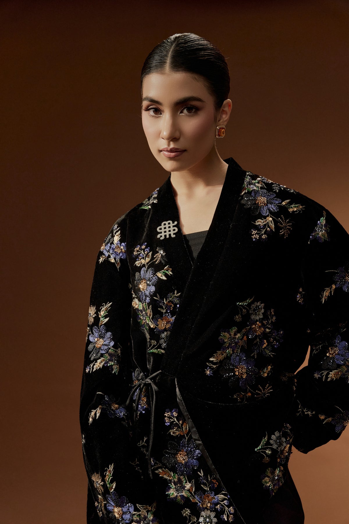 AMBROSE VELVET TOP - MARIE